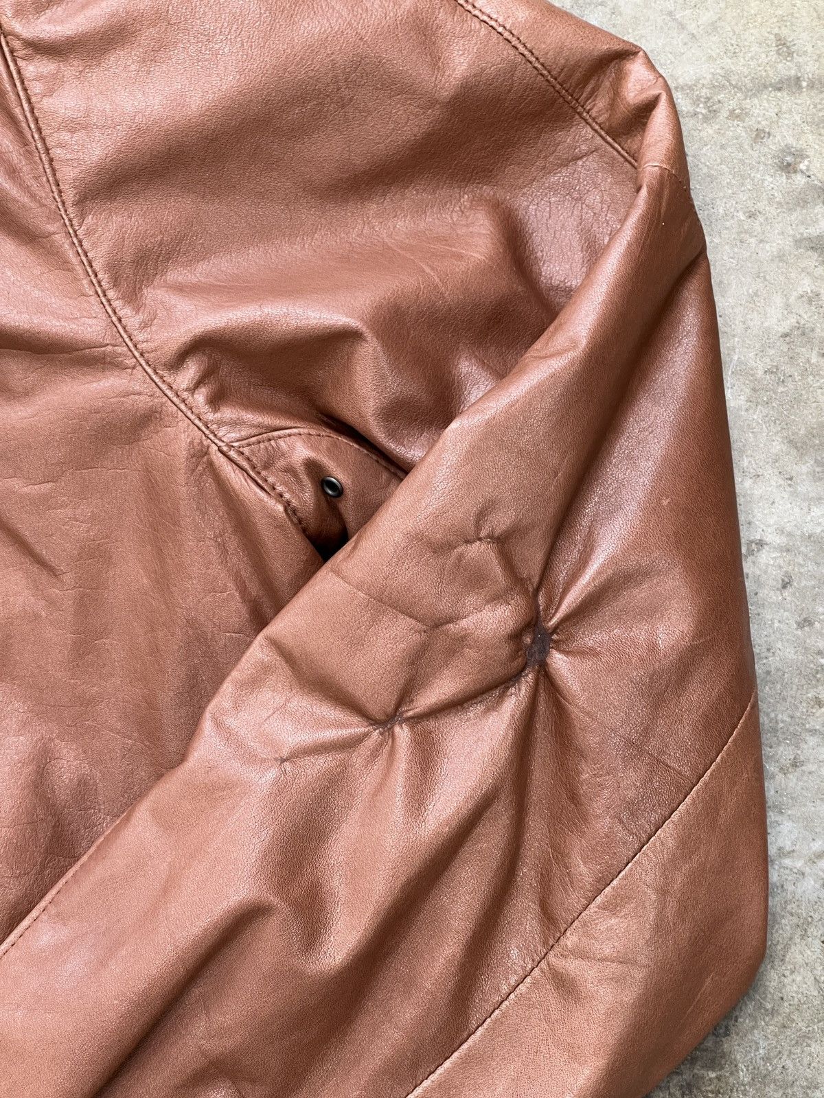 Vintage Vintage Summit Leather Zip Up Jacket XL Size US XL / EU 56 / 4 - 6 Thumbnail