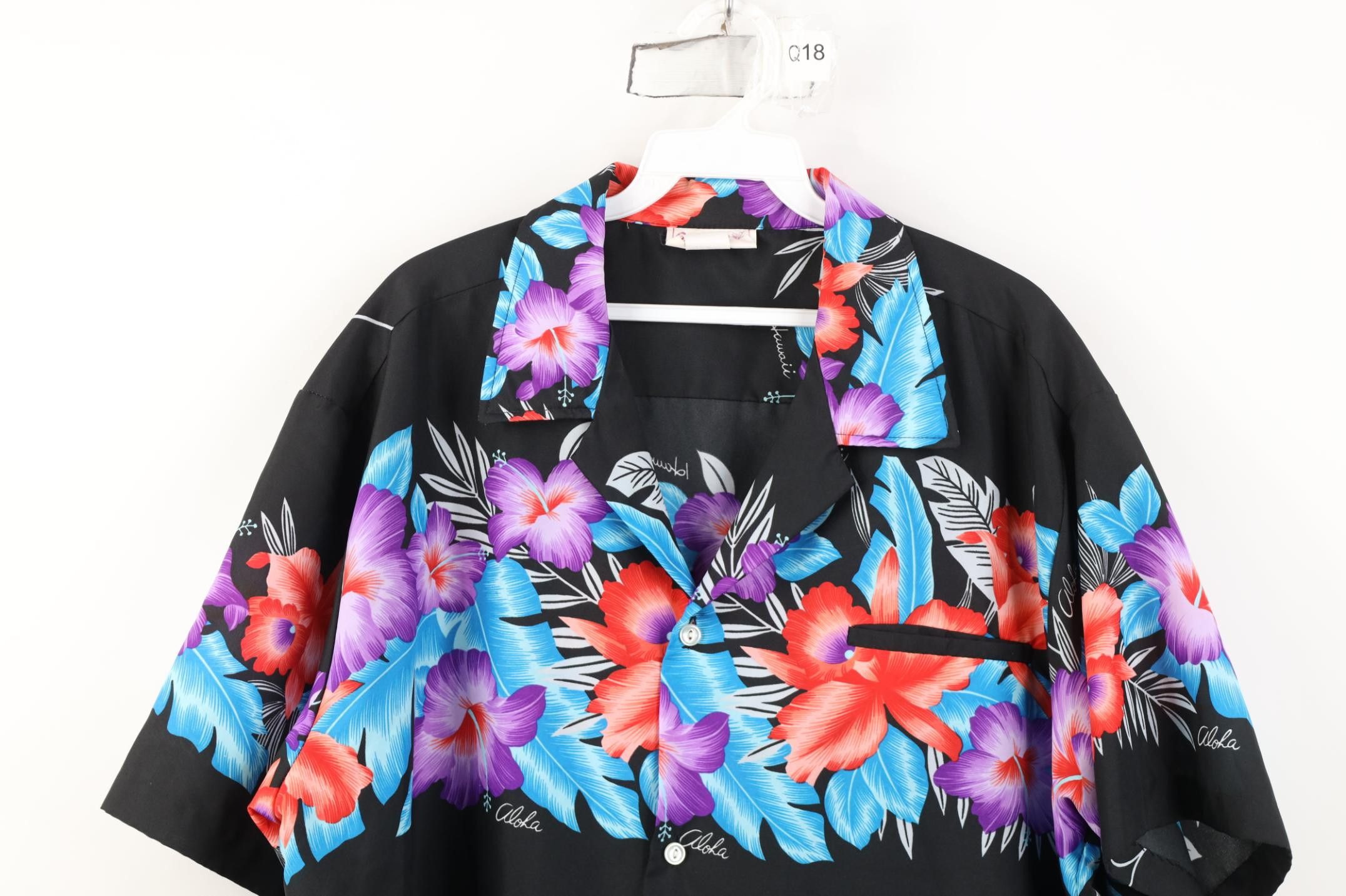 Vintage Vintage 70s Streetwear Hawaiian Beach Luau Button Shirt USA Size US XL / EU 56 / 4 - 2 Thumbnail