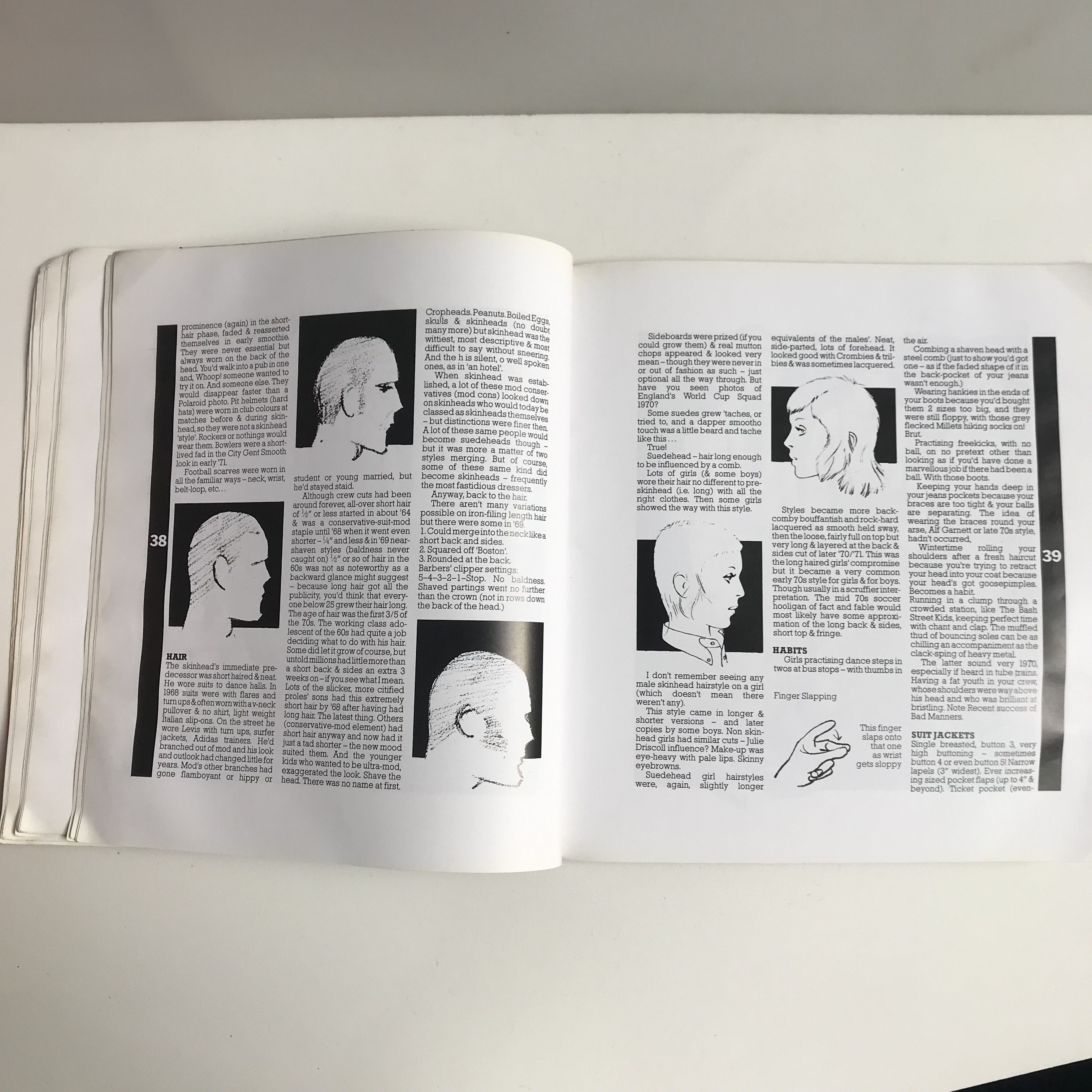 Vintage Skinhead - Nick Knight 1982 Omnibus Rare 1st PB Punk New Wav Size ONE SIZE - 7 Thumbnail