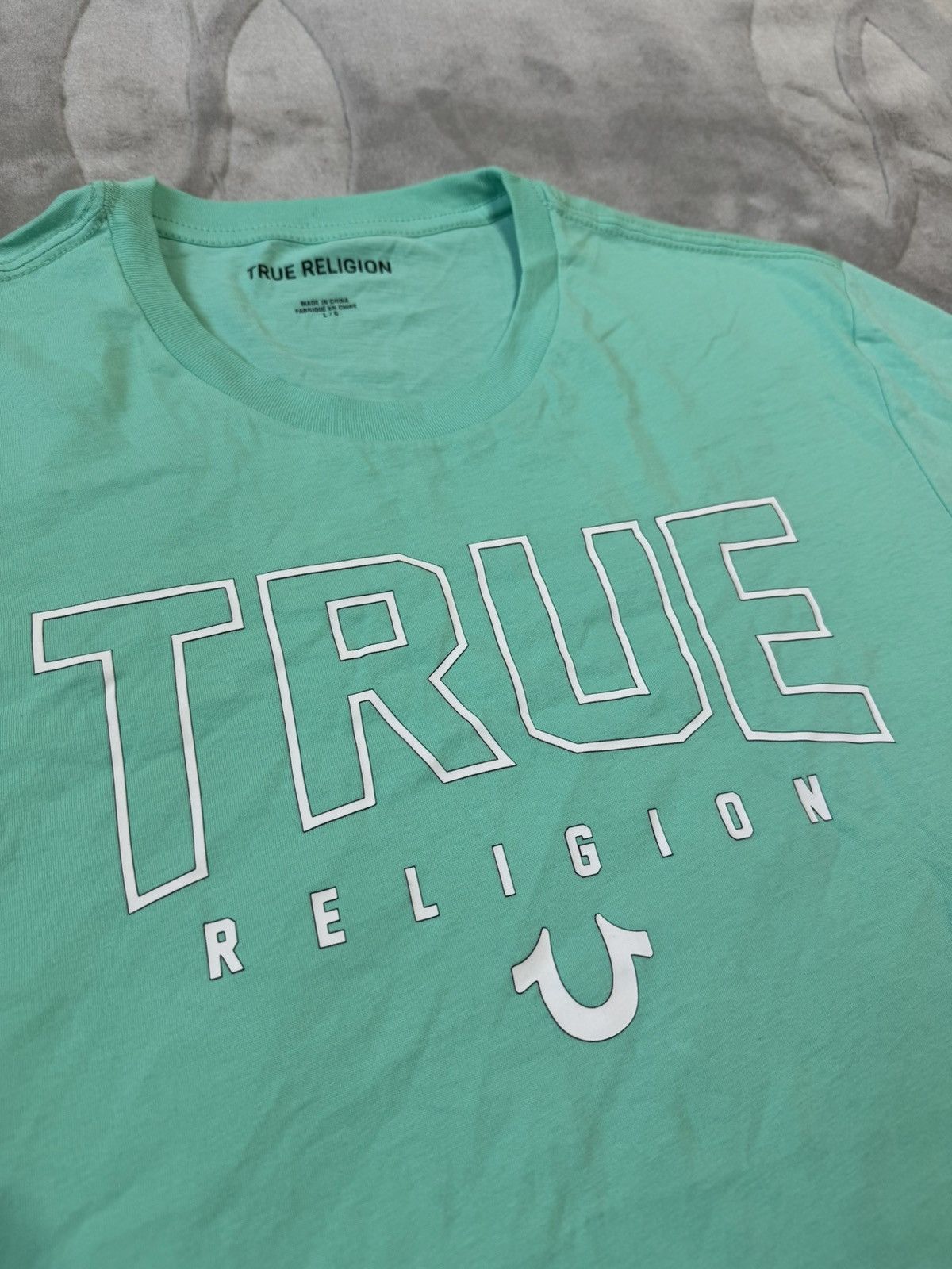 True Religion True Religion Crew Neck Tee Rlgn Size L tshirt like new Size US L / EU 52-54 / 3 - 3 Thumbnail