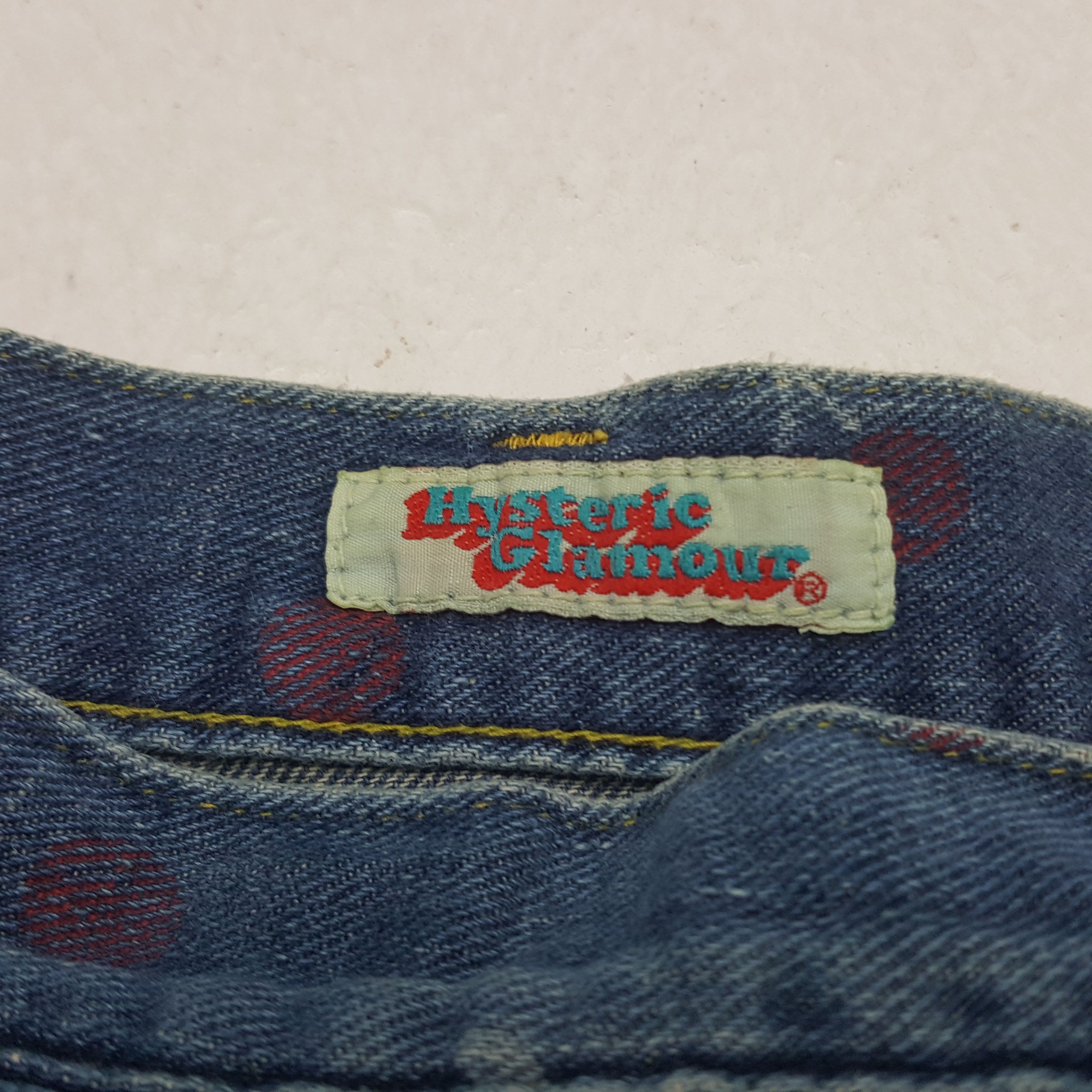Hysteric Glamour × Japanese Brand × Vintage Vintage Hysteric Glamour Japanese Brand Denim Skirt Size 24" / US 00 / IT 34 - 5 Thumbnail