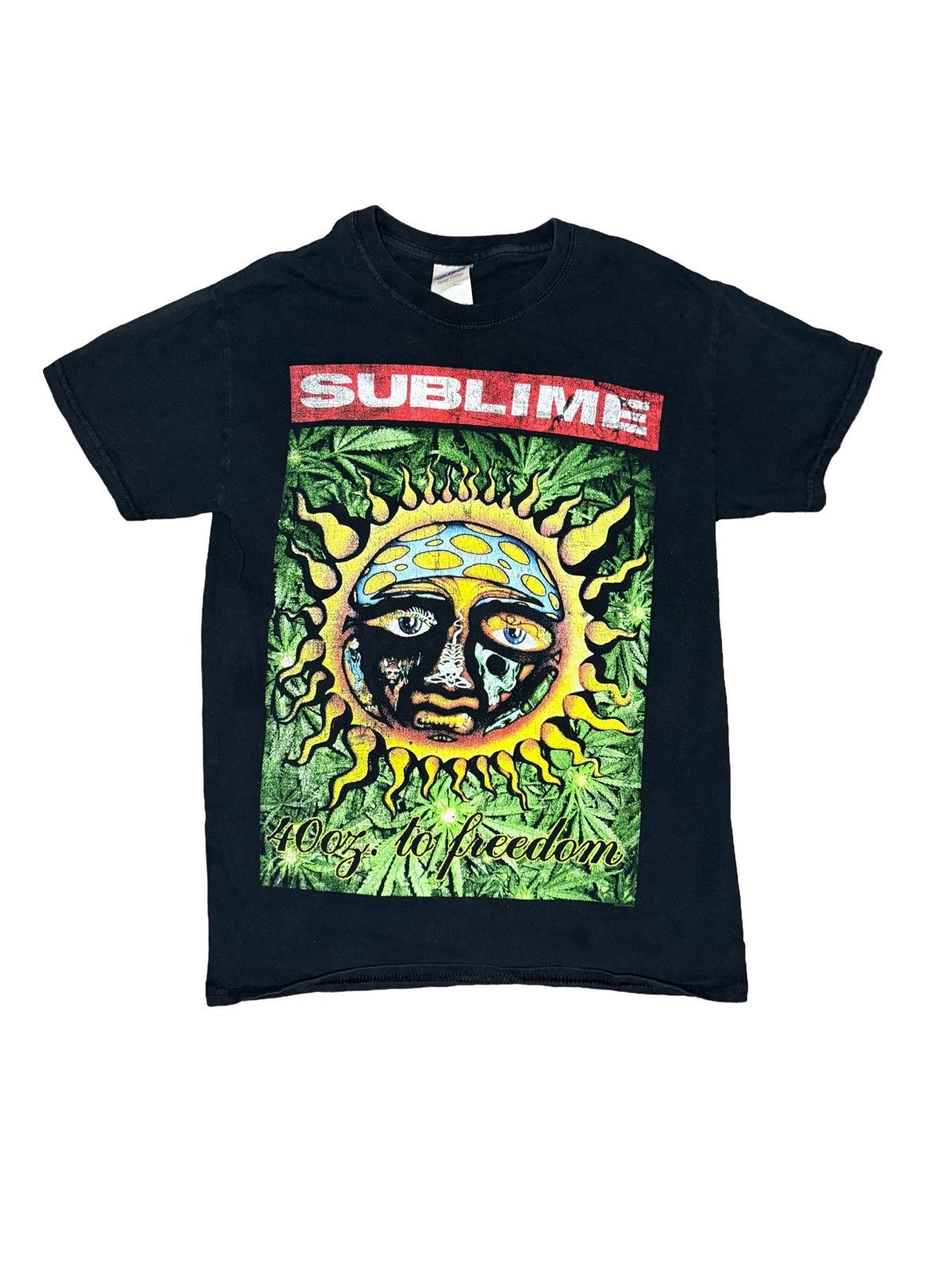 Vintage Vintage 2000s Sublime 40 Oz To Freedom Tee Size US S / EU 44-46 / 1 - 1 Thumbnail