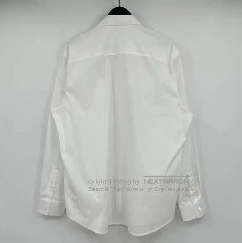 Burberry Burberry White Cotton Long Sleeve Shirt. Size US XXL / EU 58 / 5 - 2 Thumbnail