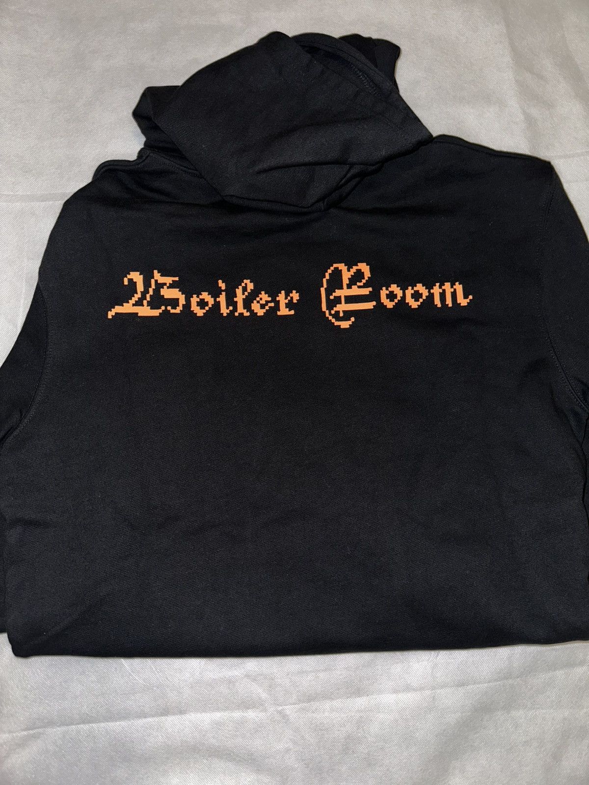 Boiler Room Black Boiler Room Runner Hoodie Size US XL / EU 56 / 4 - 2 Thumbnail