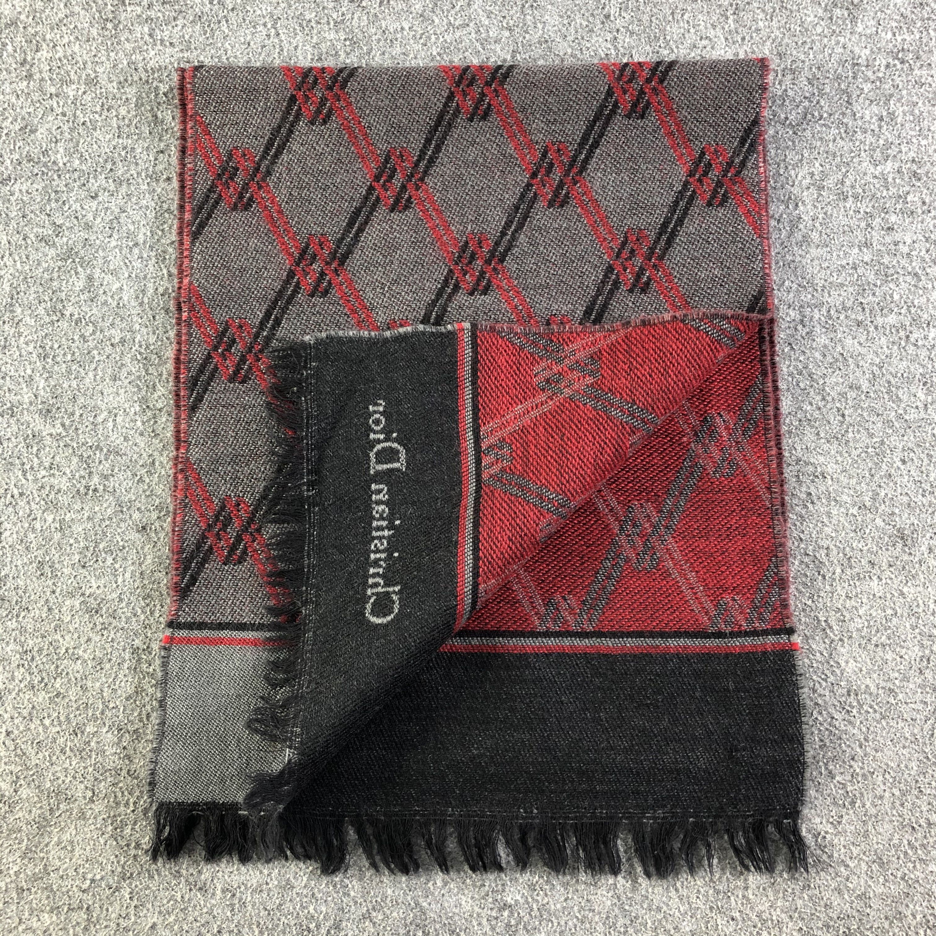 Vintage Christian Dior Scarf / Muffler / Neckwear Size ONE SIZE - 4 Thumbnail