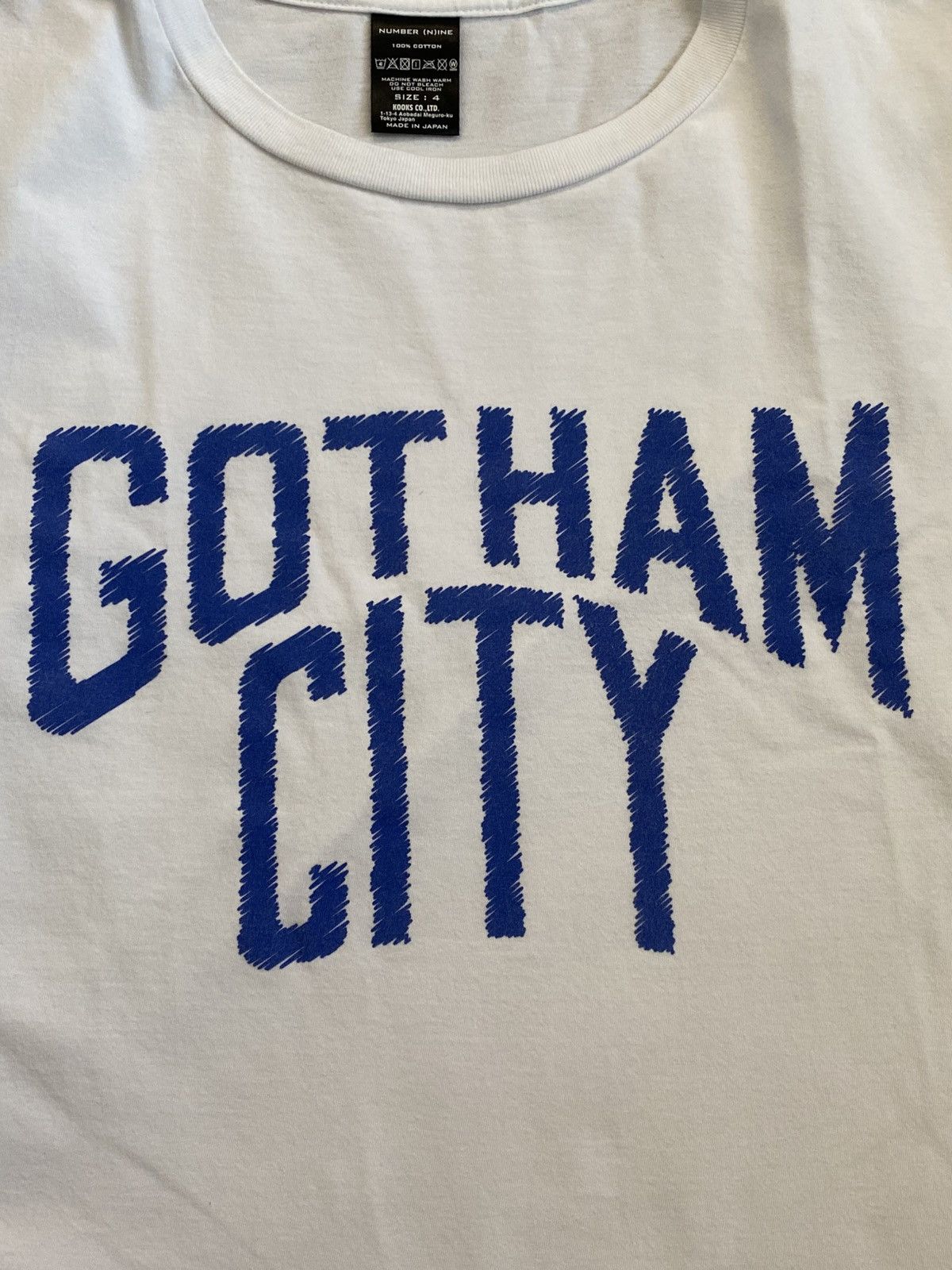 Number (N)ine Gotham City Sketch T Shirt Size US L / EU 52-54 / 3 - 2 Thumbnail