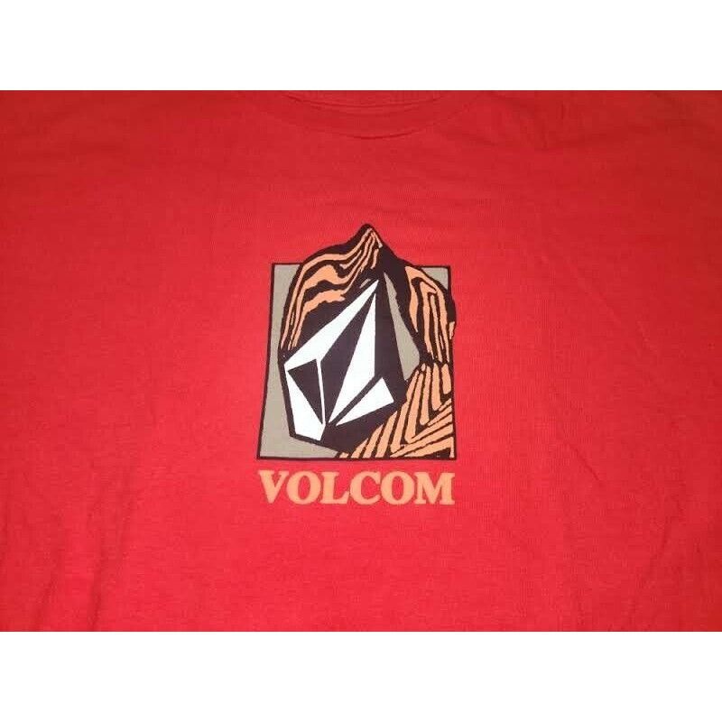 Volcom Volcom Stone Shirt Adult Mens Large Red Box Logo Spell Out Size US L / EU 52-54 / 3 - 2 Thumbnail