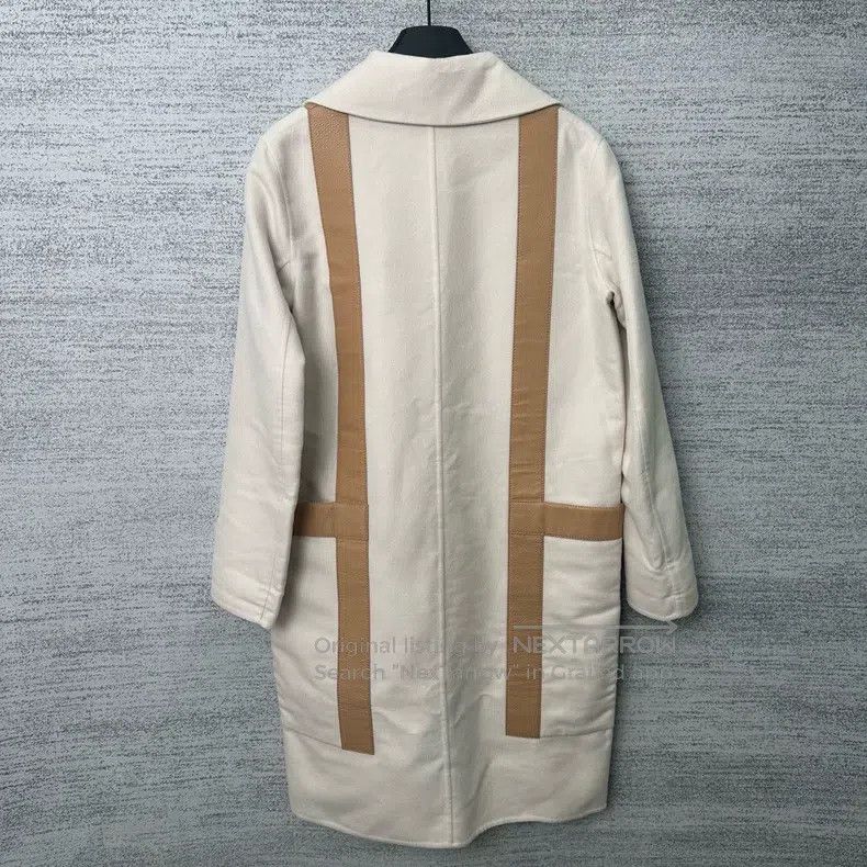 Hermes Hermes Long Leather Patched Loose Fit Coat Size XXS / US 00 / IT 34 - 4 Thumbnail