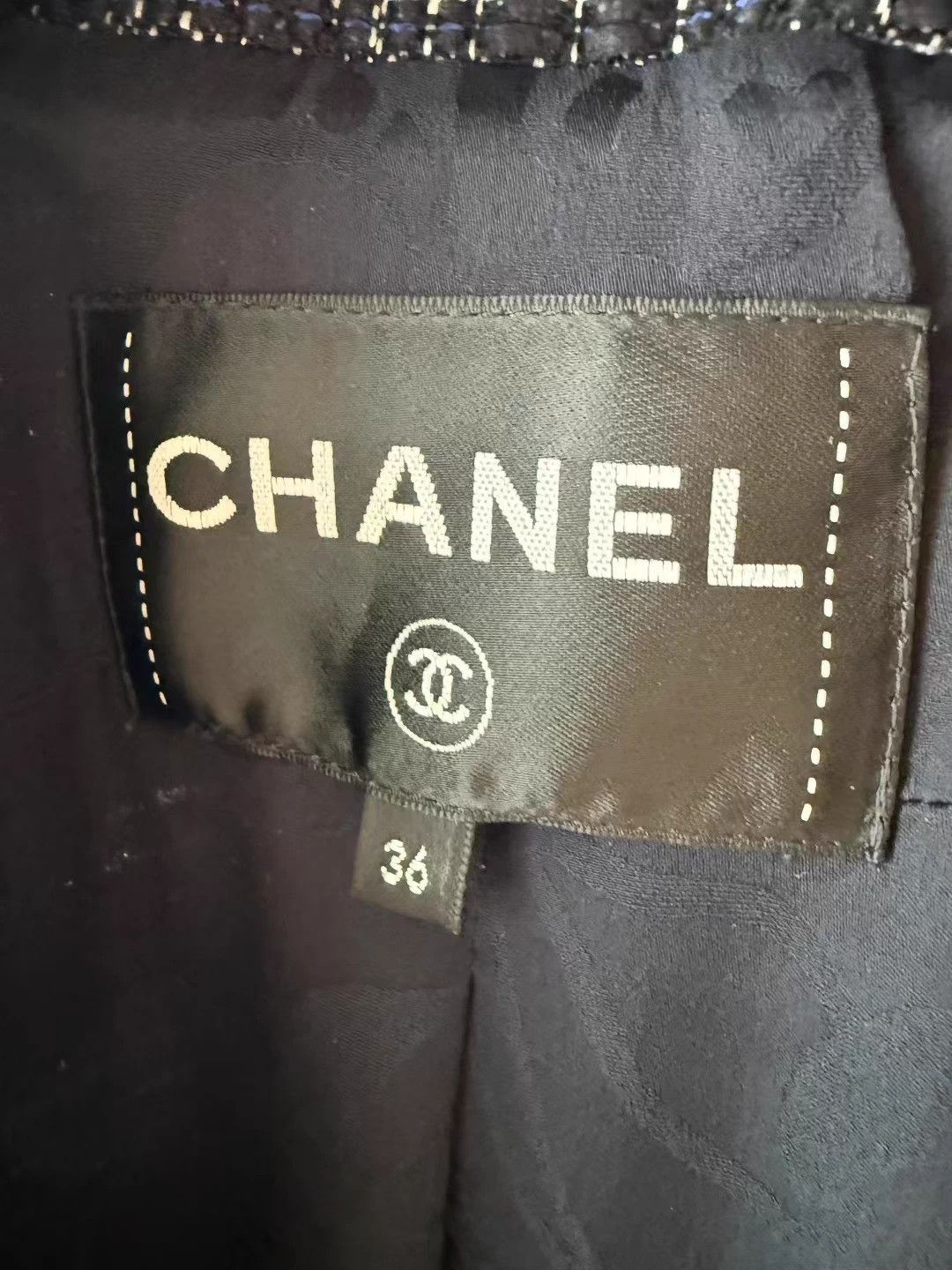 Chanel Chanel Woven Classic 36 Jacket Size XS / US 0-2 / IT 36-38 - 3 Thumbnail