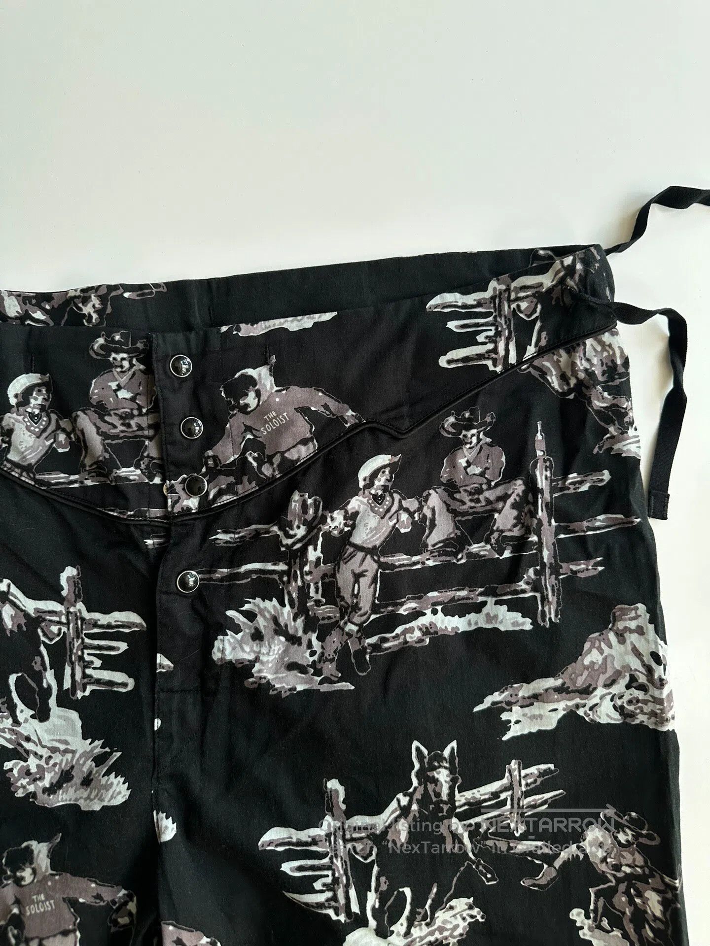 Takahiromiyashita The Soloist. takahiromiyashita thesoloist 17SS Wrangler printed long pa Size US 28 / EU 44 - 3 Thumbnail
