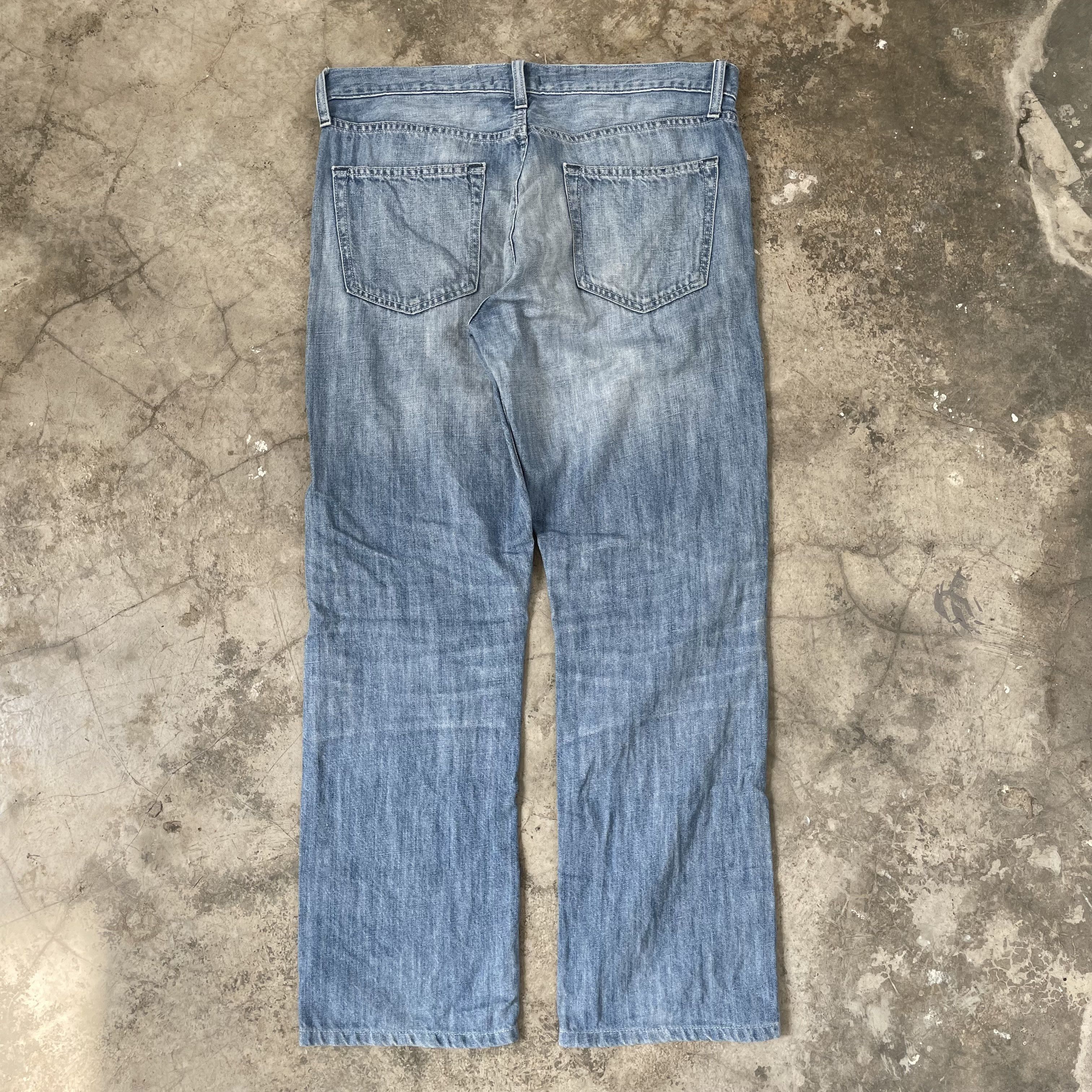 Japanese Brand × Uniqlo ⭐️SALE⭐️[36] UNIQLO JEANS UJ BLUE DENIM JAPAN Size US 36 / EU 52 - 4 Thumbnail