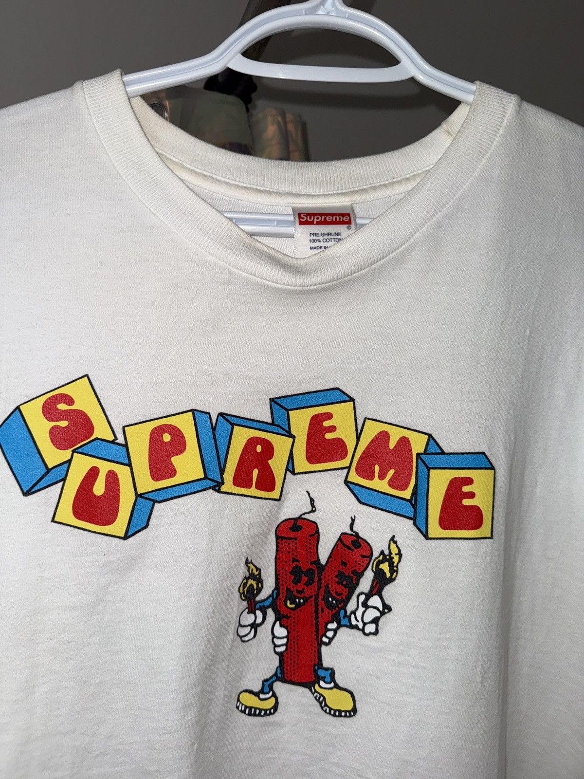 Supreme Supreme dynamite tee Size US XL / EU 56 / 4 - 2 Thumbnail