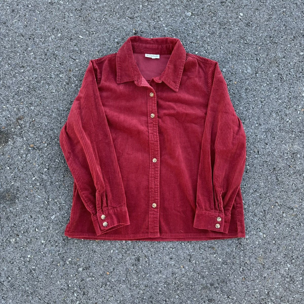 Vintage vintage corduroy shirt Size ONE SIZE - 1 Thumbnail