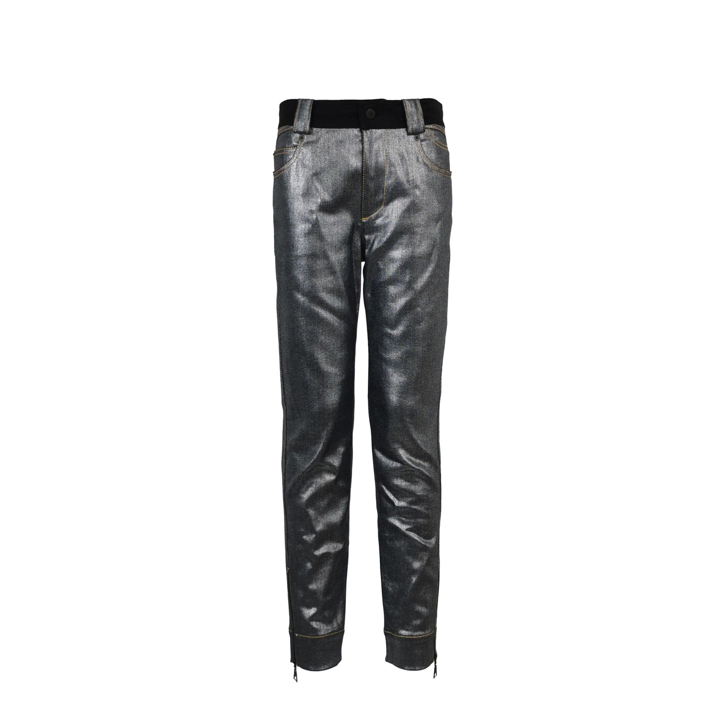 Louis Vuitton Louis Vuitton Metallic Cotton Pants Size 38 Size 27" / US 4 / IT 40 - 1 Thumbnail