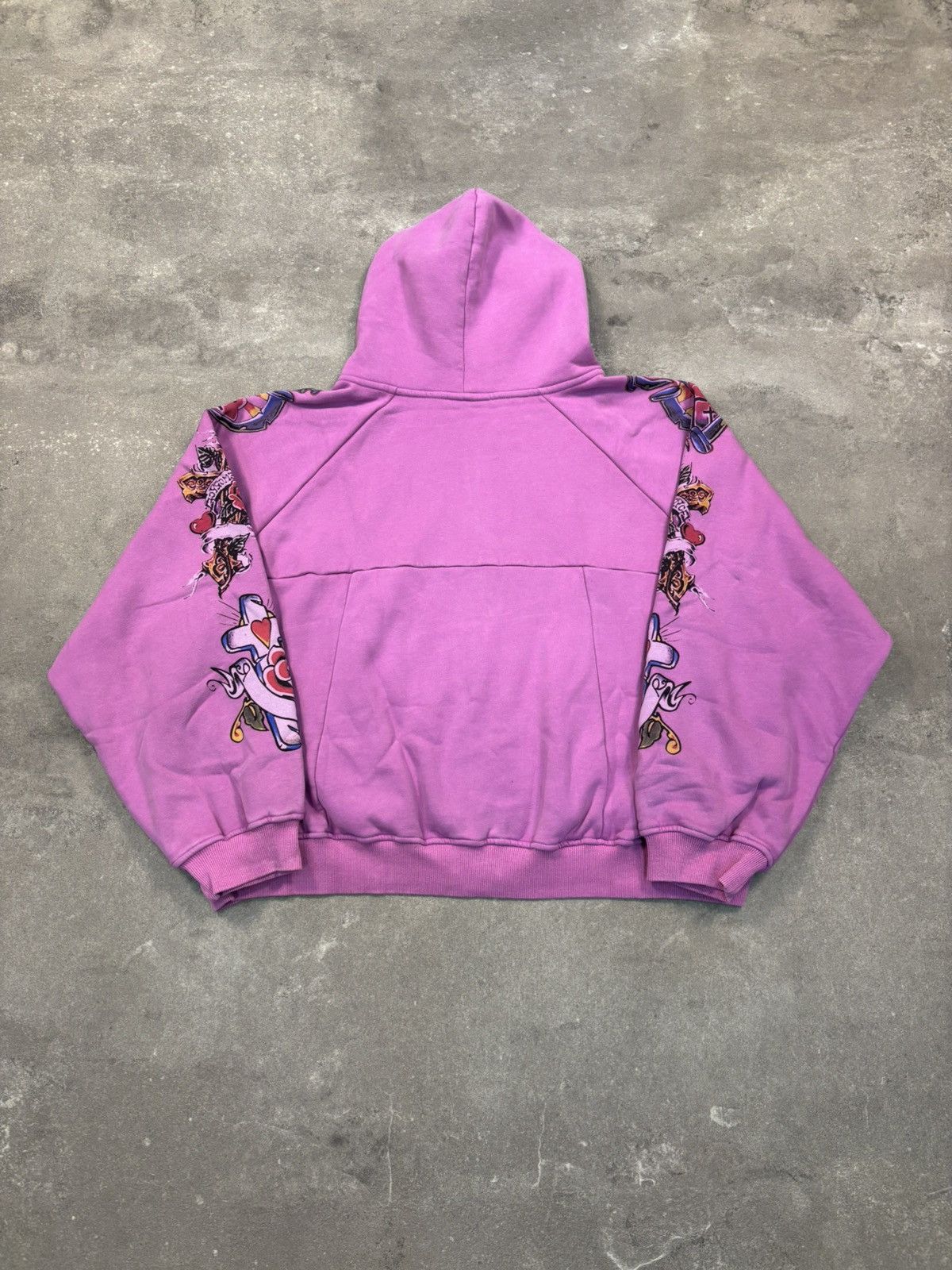 Other Righteous Risen King Zip Up Hoodie, Purple Size US XL / EU 56 / 4 - 2 Thumbnail