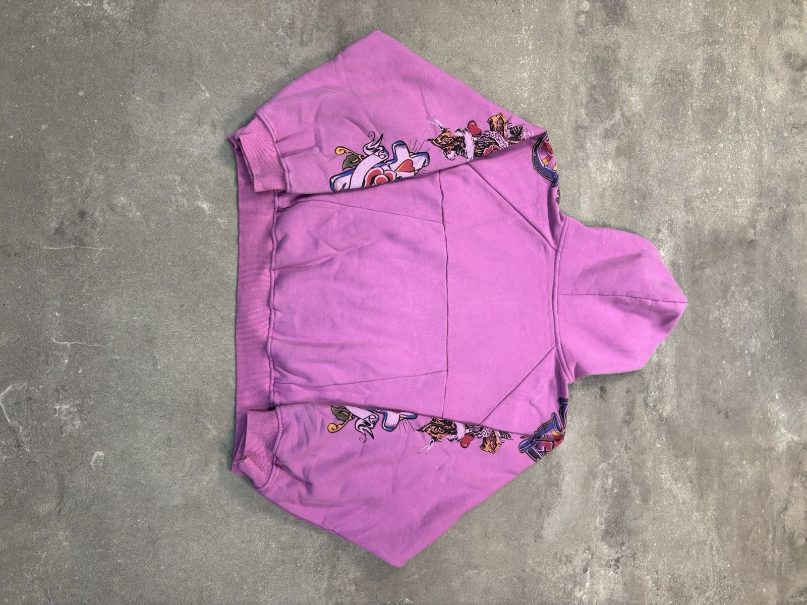 Other Righteous Risen King Zip Up Hoodie, Purple Size US M / EU 48-50 / 2 - 2 Thumbnail