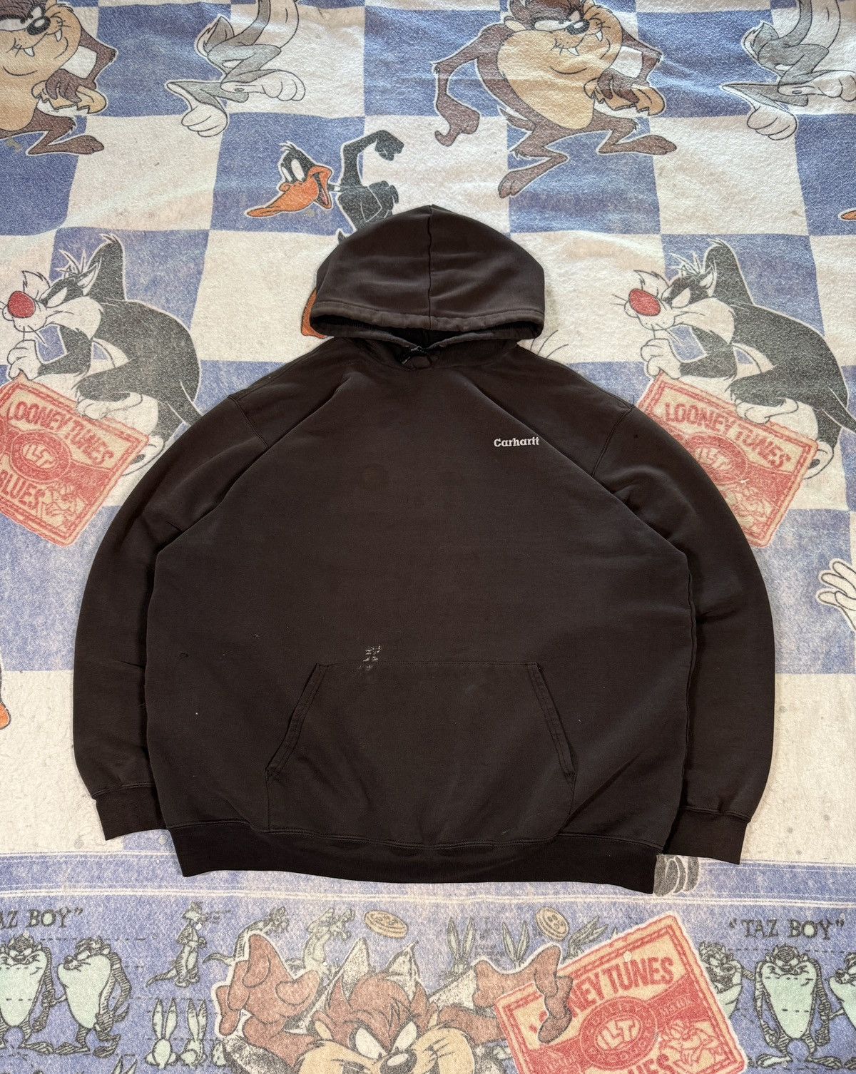 Carhartt Vintage distressed carhartt sweatshirt Size US XXL / EU 58 / 5 - 1 Thumbnail