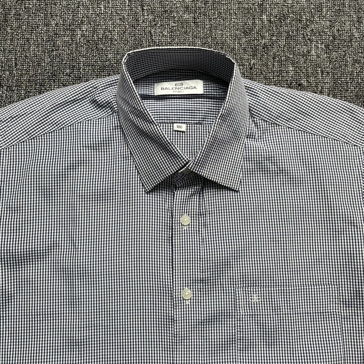 Balenciaga Balenciaga plaid check Shirt Size US L / EU 52-54 / 3 - 1 Thumbnail
