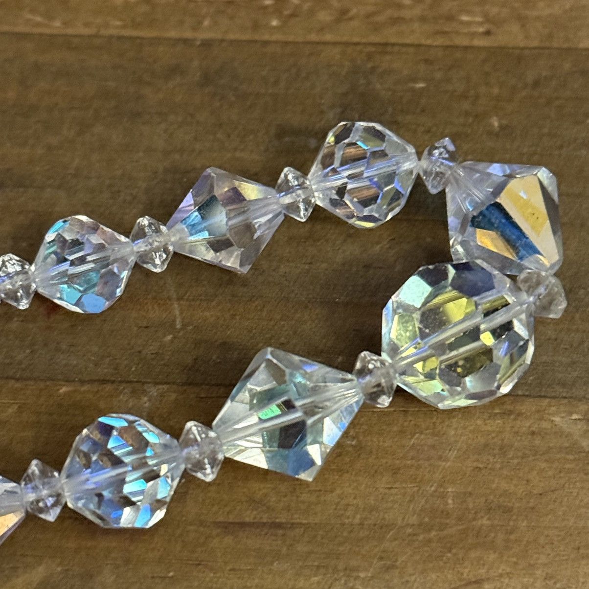 Vintage Vintage Aurora Borealis crystal bead necklace Size ONE SIZE - 5 Thumbnail