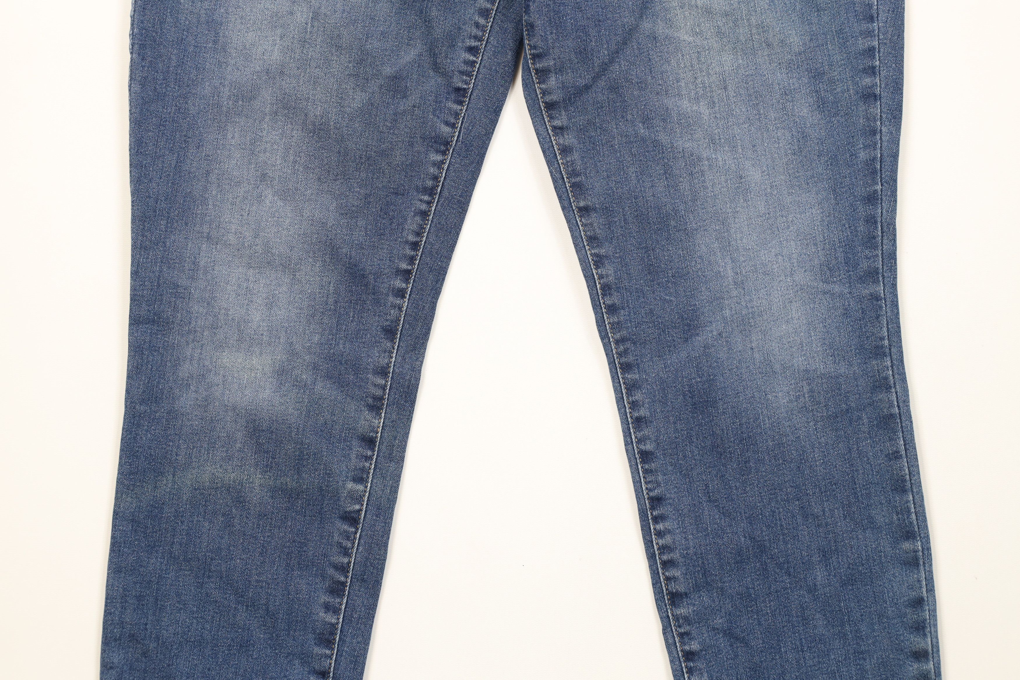 Gap New Gap Mid Rise Super Skinny Jeggings Jeans Pants Blue Size 38" / US 16 / IT 52 - 3 Thumbnail