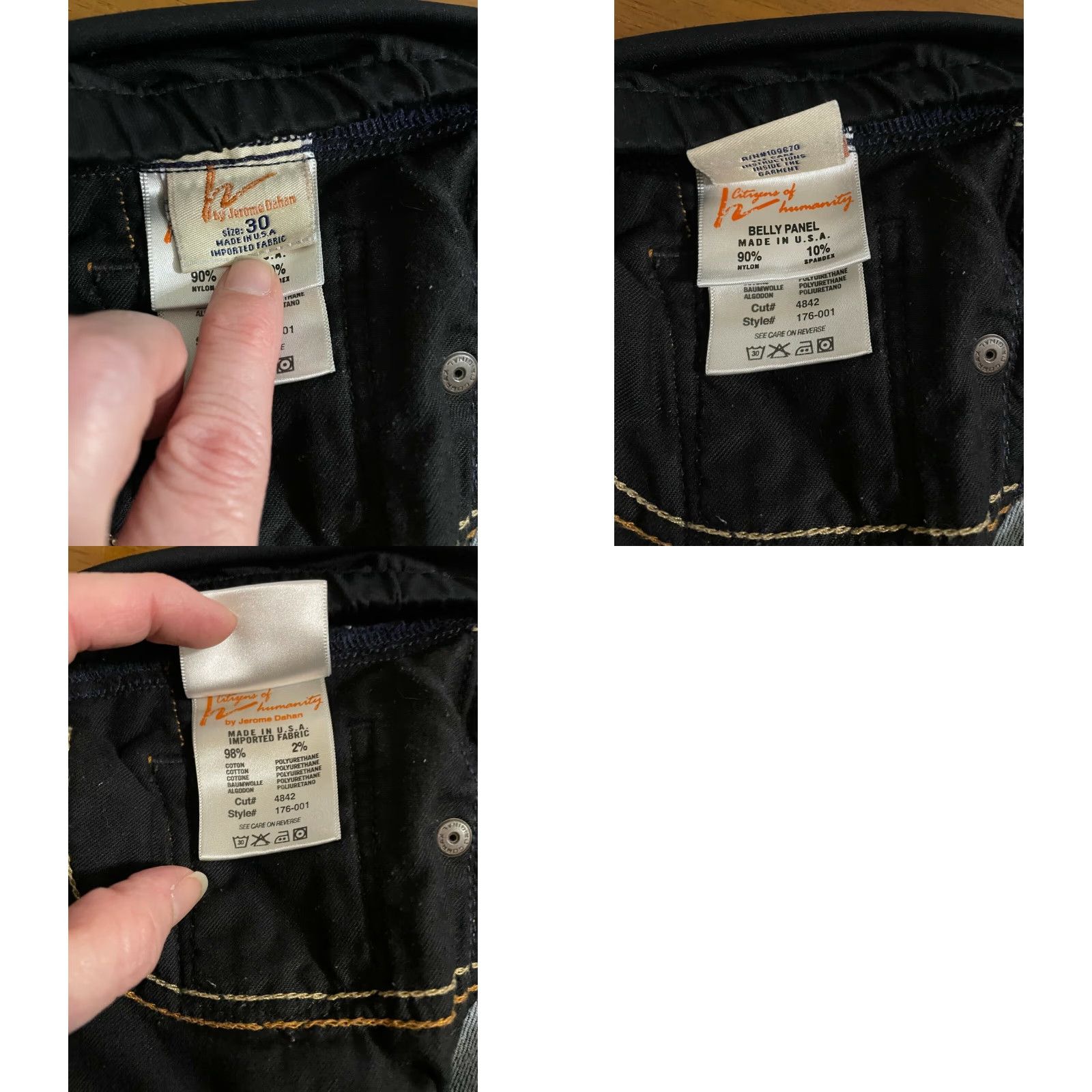 Citizens Of Humanity Citizens of Humanity Maternity Jeans Kelly Bootcut Size 30 Blue Women Size 30" / US 8 / IT 44 - 8 Thumbnail