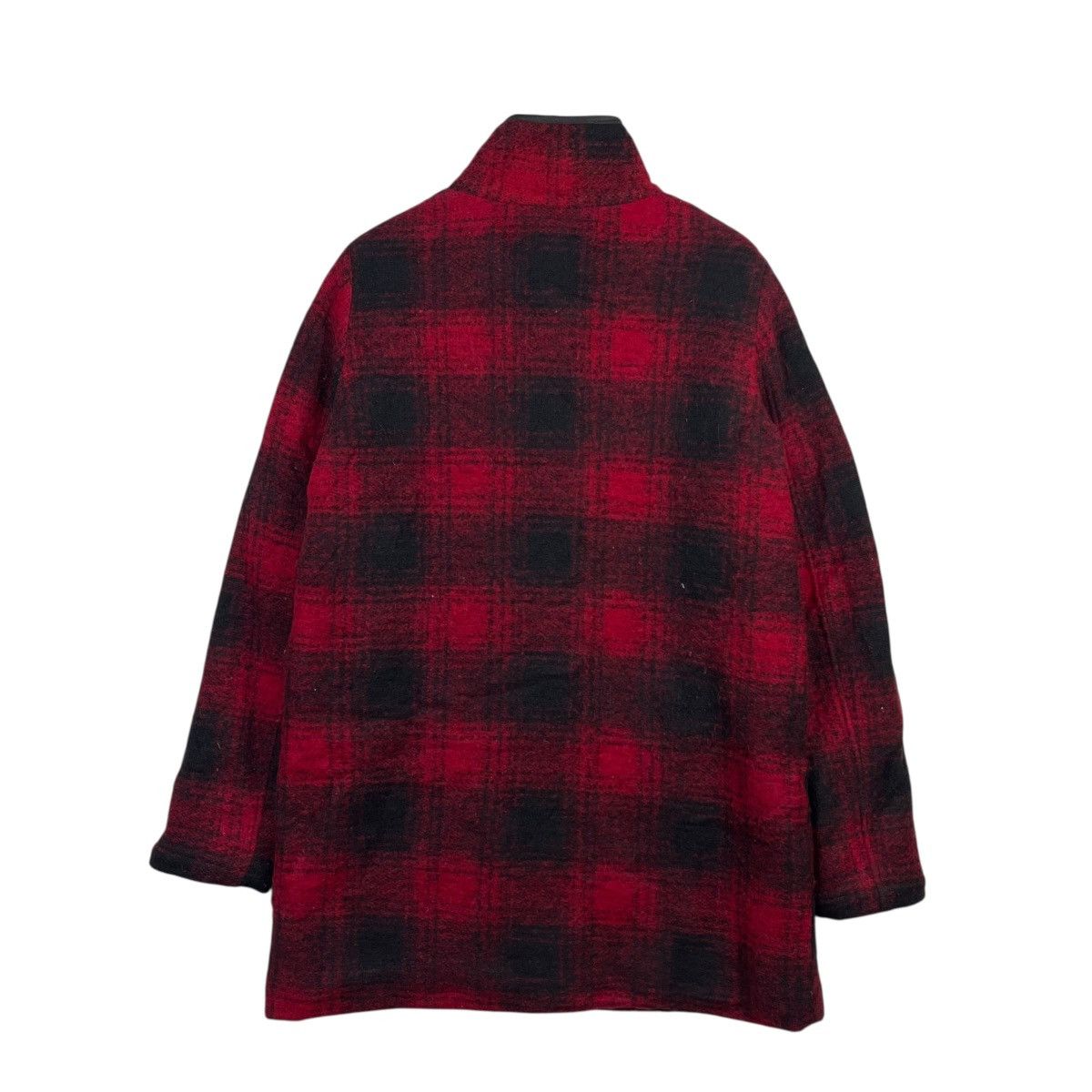 Napapijri Napapijri Red Black Buffalo Plaid Wool Blend Sherpa Lined Size US M / EU 48-50 / 2 - 4 Thumbnail