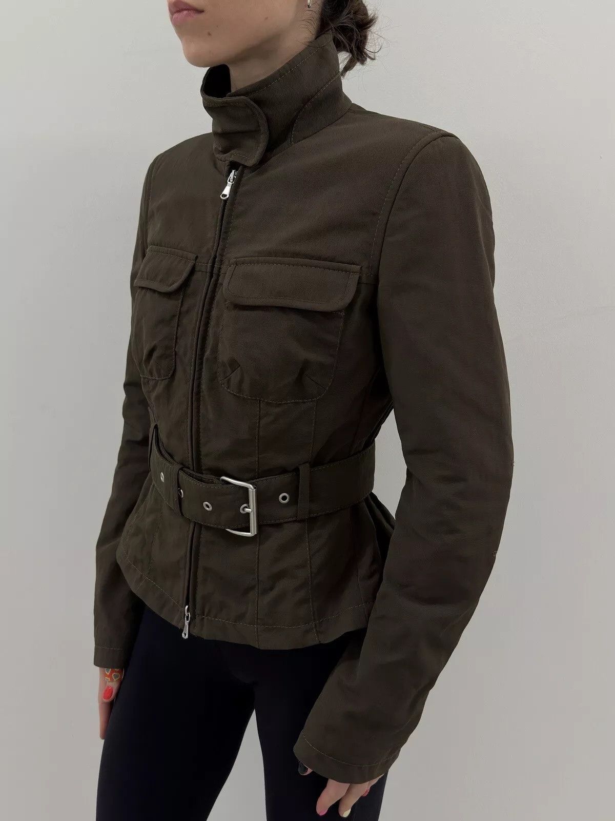 STRENESSE STRENESSE BLUE by GABRIELE STREHLE MOTO JACKET WOMENS Y2K Size S / US 4 / IT 40 - 5 Thumbnail