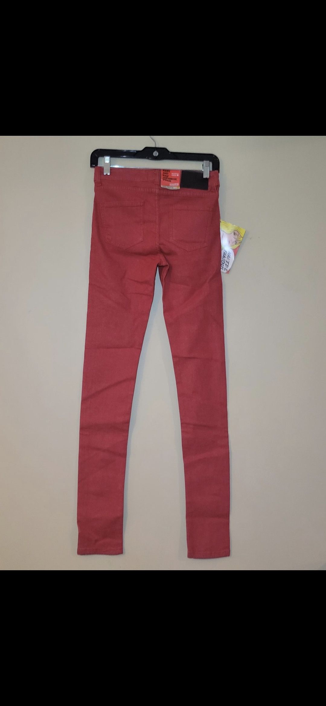 Naked & Famous Skinny red Size 28" / US 6 / IT 42 - 3 Thumbnail