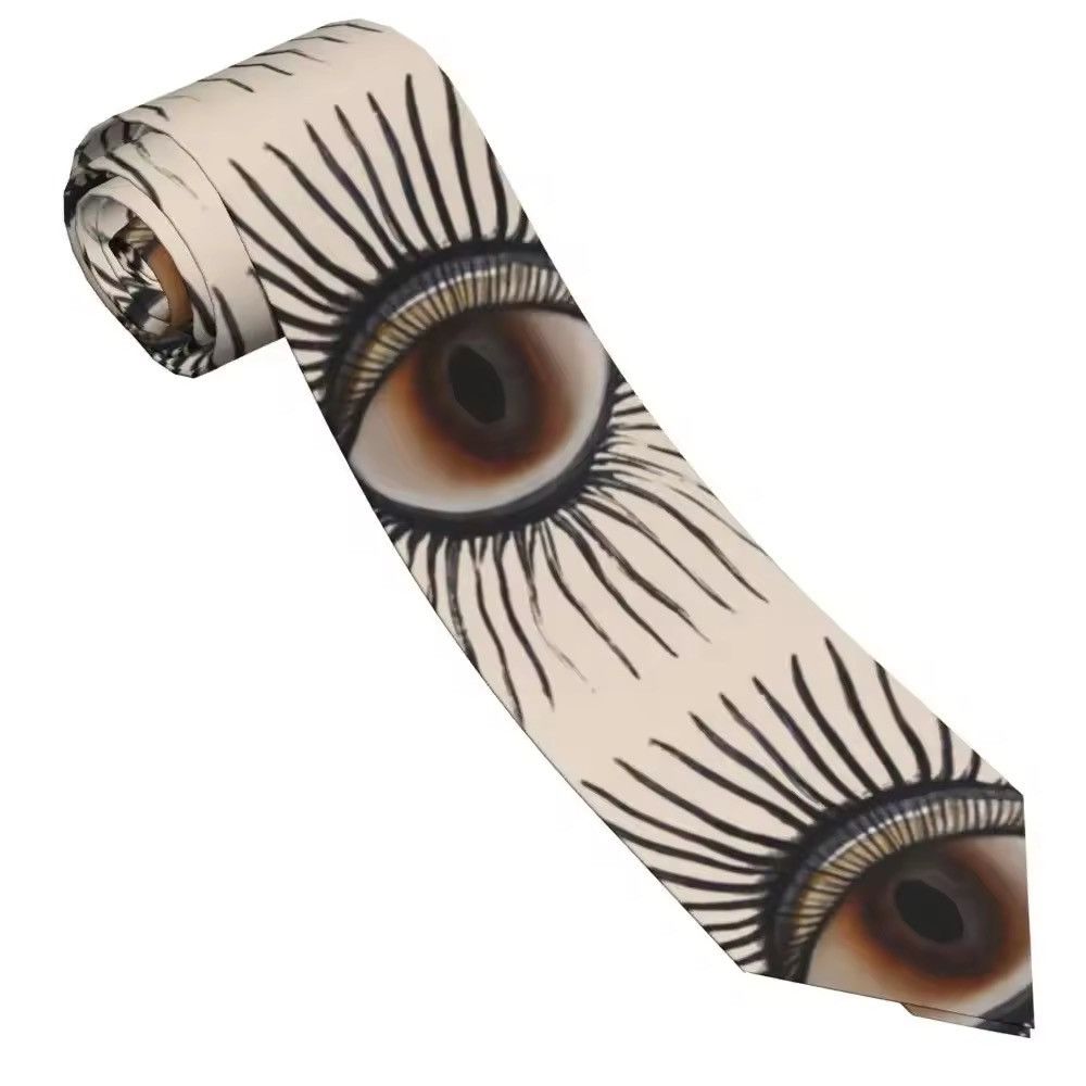 Other Eye Retro Casual Collar Neck Ties Size ONE SIZE - 4 Thumbnail