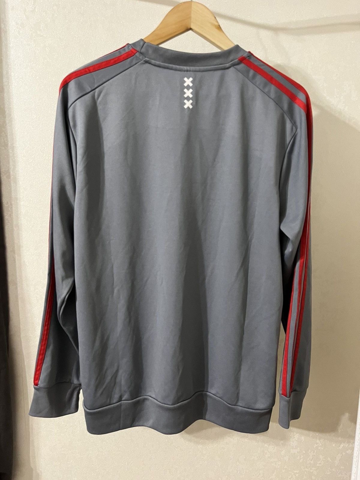 Adidas Adidas Ajax Vintage Training Sweatshirt Size US XL / EU 56 / 4 - 2 Thumbnail