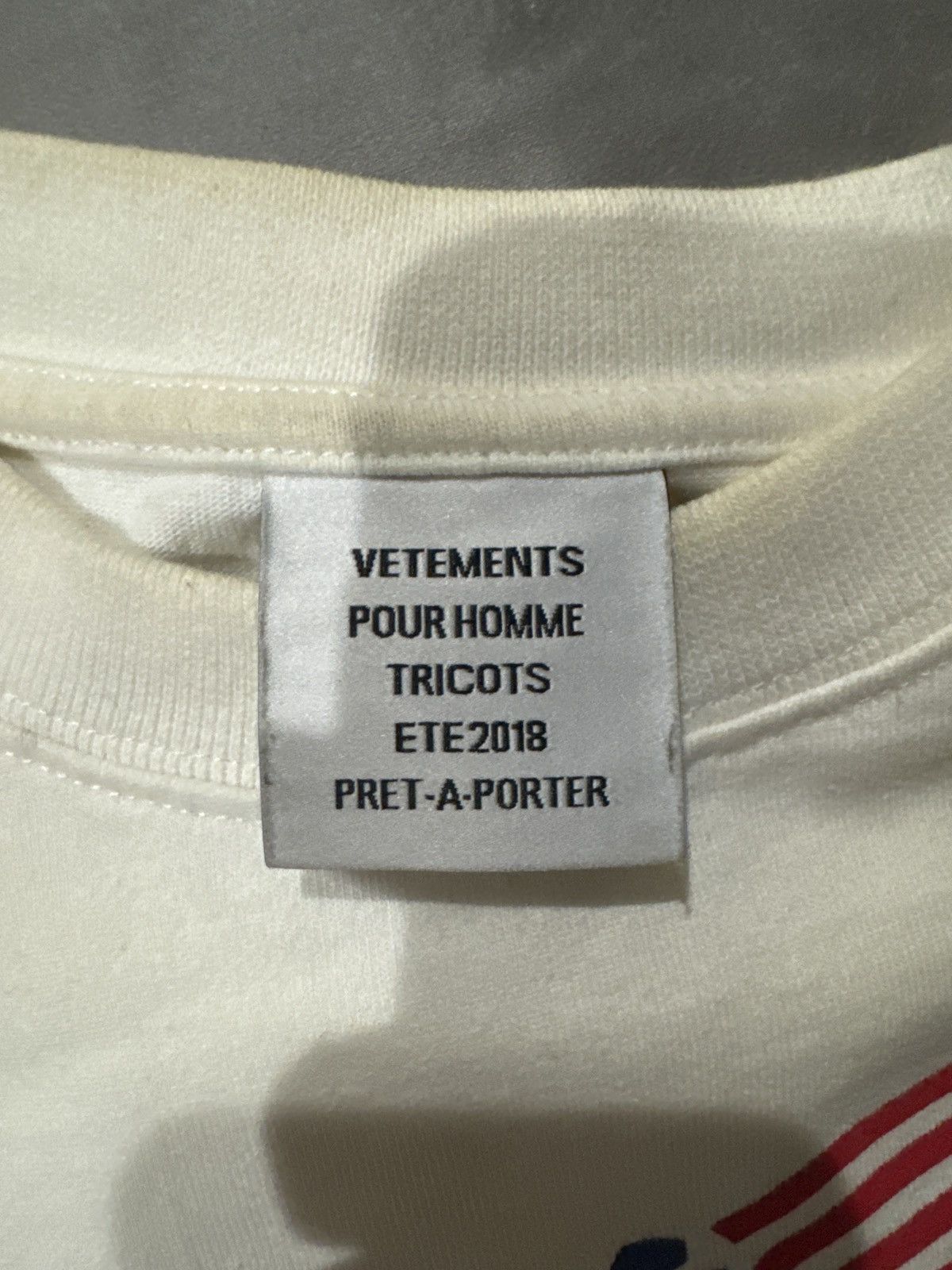 Vetements Vetements soccer shirt Size US S / EU 44-46 / 1 - 5 Thumbnail