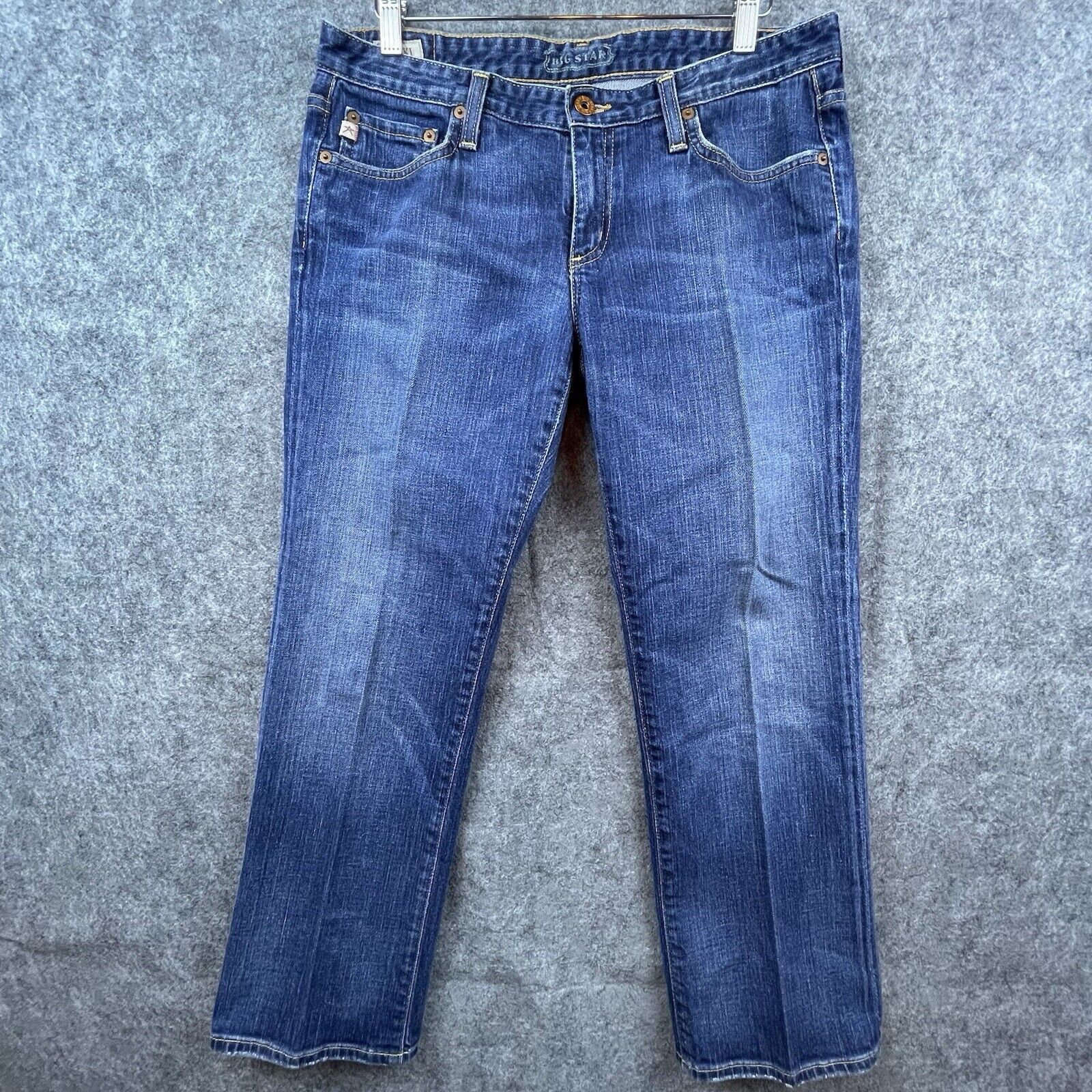 Big Star Big Star Jeans Womens 30 Rikki Low Rise Straight Cropped USA Size 30" / US 8 / IT 44 - 1 Thumbnail
