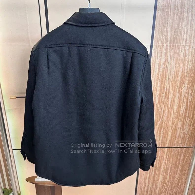Loewe Loewe New Black Cotton Coat. Size US M / EU 48-50 / 2 - 2 Thumbnail