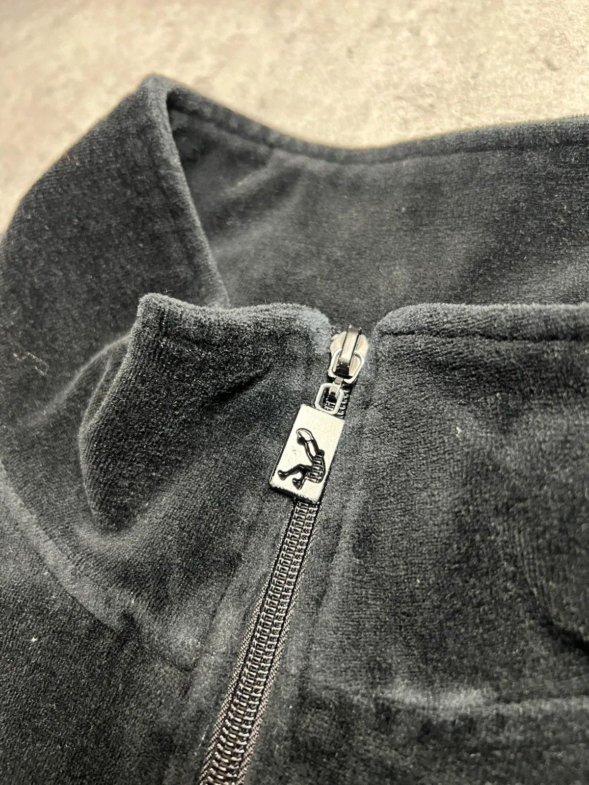 Other black velvet shaq o neal zip up hoodie Size US XXL / EU 58 / 5 - 3 Thumbnail