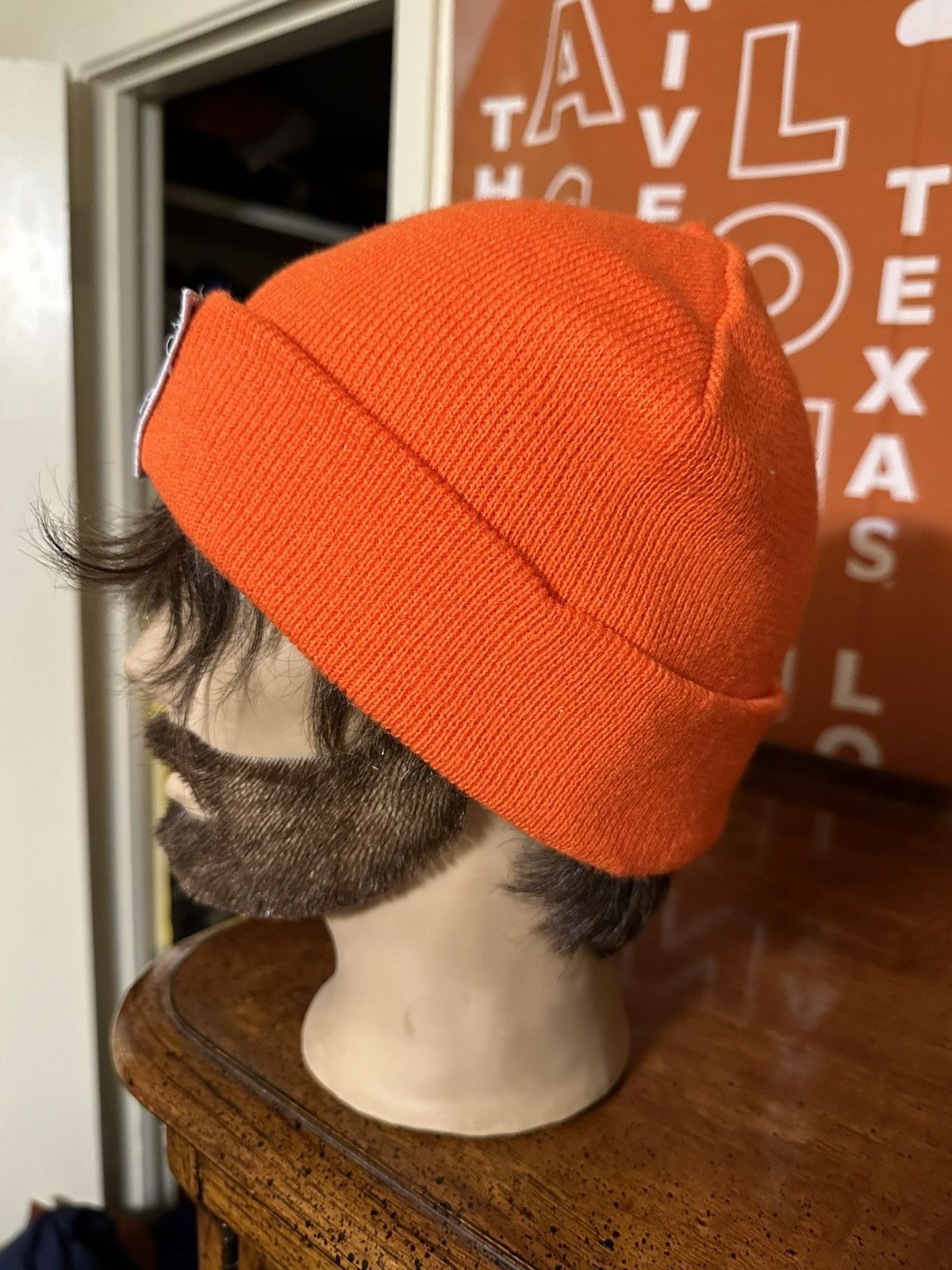 Old Navy × Vintage Vintage USPS Old Navy “bright orange” hat 00s Size ONE SIZE - 6 Thumbnail
