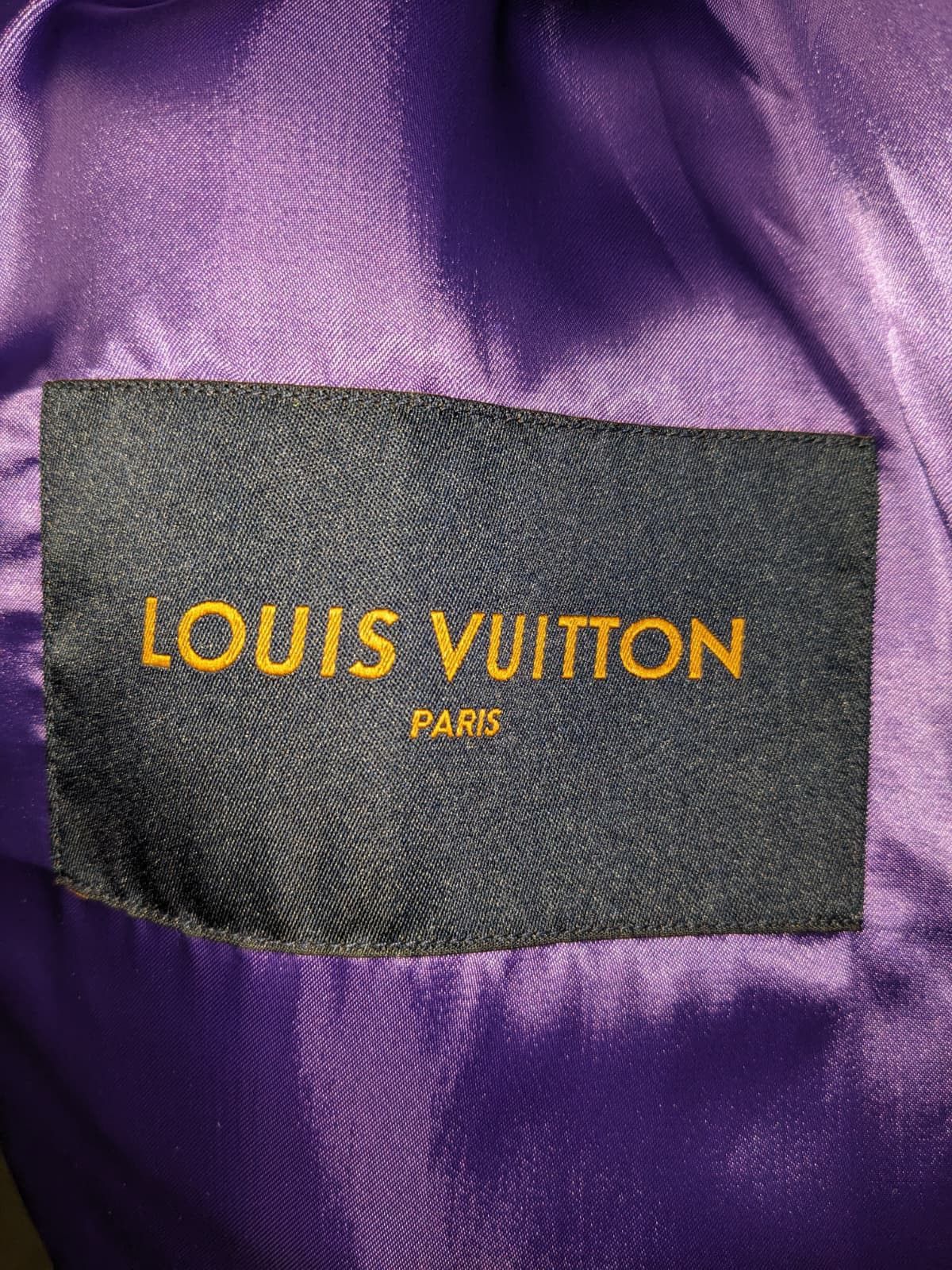 Louis Vuitton FW22 LOUIS VUITTON MULTI-PATCHES VARSITY JACKET Size US M / EU 48-50 / 2 - 7 Thumbnail