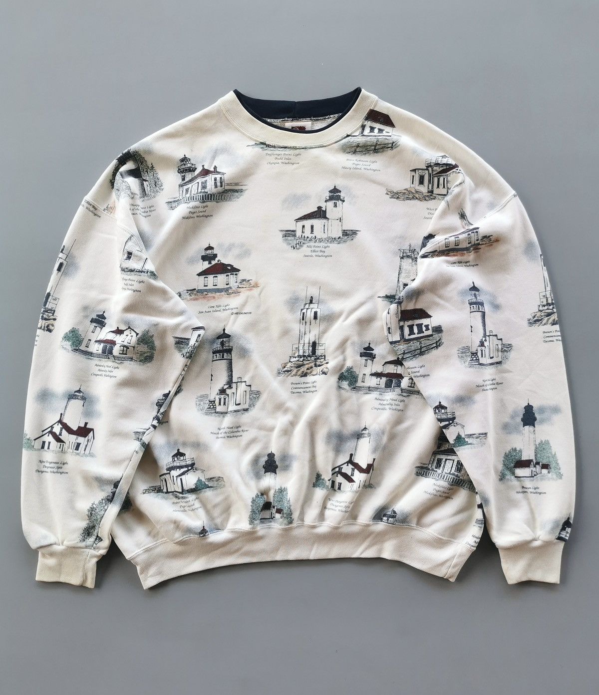 Vintage Art Unlimited Sportswear Sweatshirt Made In Usa
