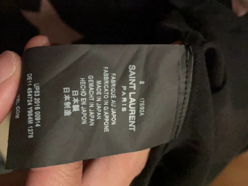 Saint Laurent Paris Saint Laurent Paris shirt 2505-Nextarrow Size US S / EU 44-46 / 1 - 3 Thumbnail