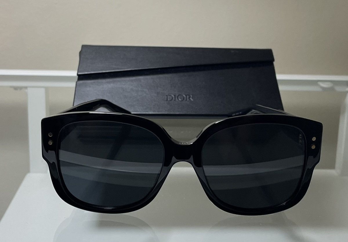 Dior Lady Dior Studs 54MM Square Sunglasses on SALE