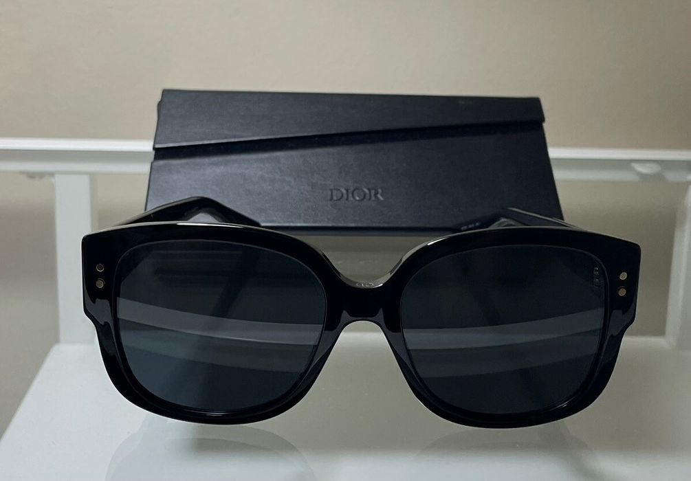 Lady Dior Studs 54MM Square Sunglasses