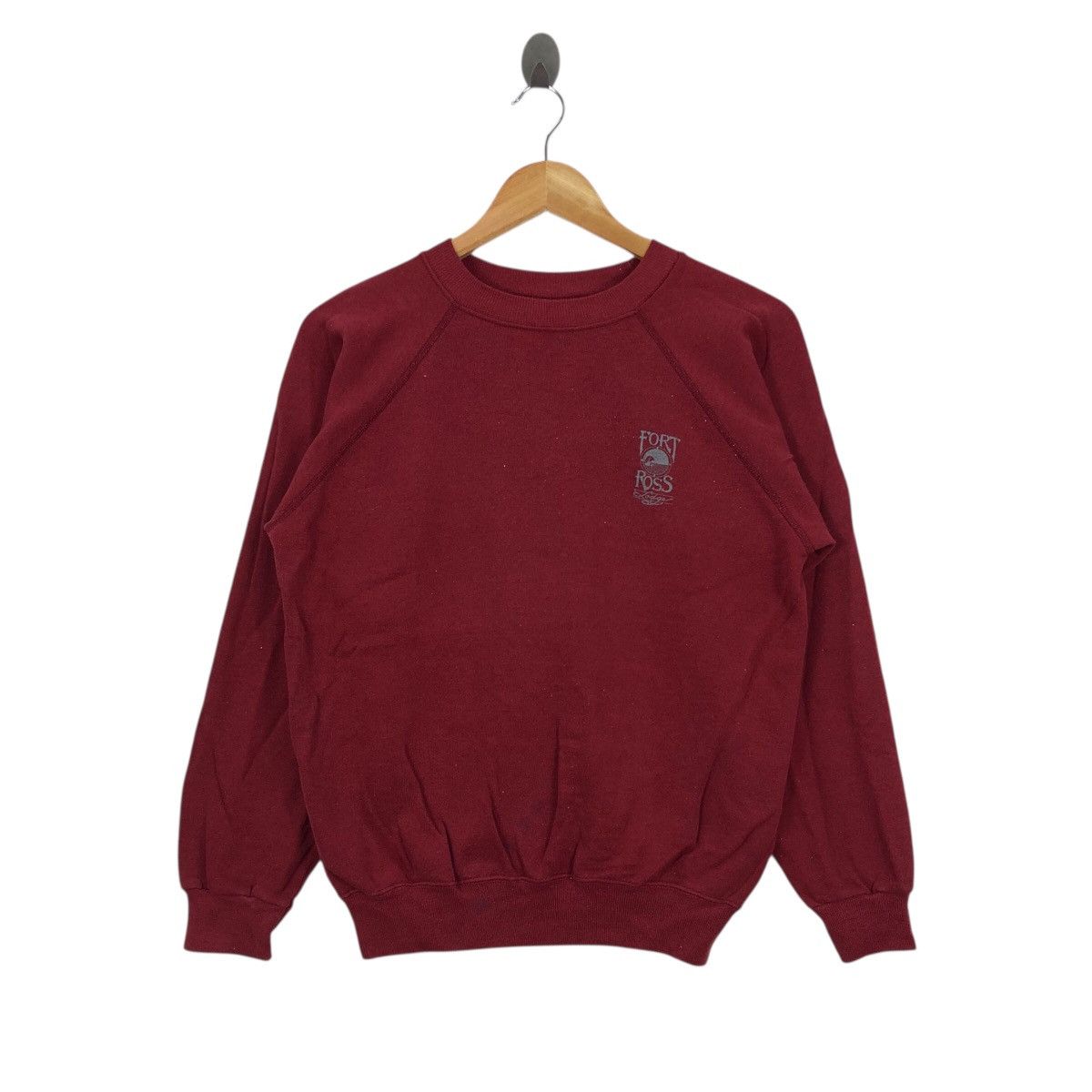 Vintage Vintage 80s FORT ROSS LODGE Jenner California Usa Sweatshirt Size M / US 6-8 / IT 42-44 - 1 Thumbnail