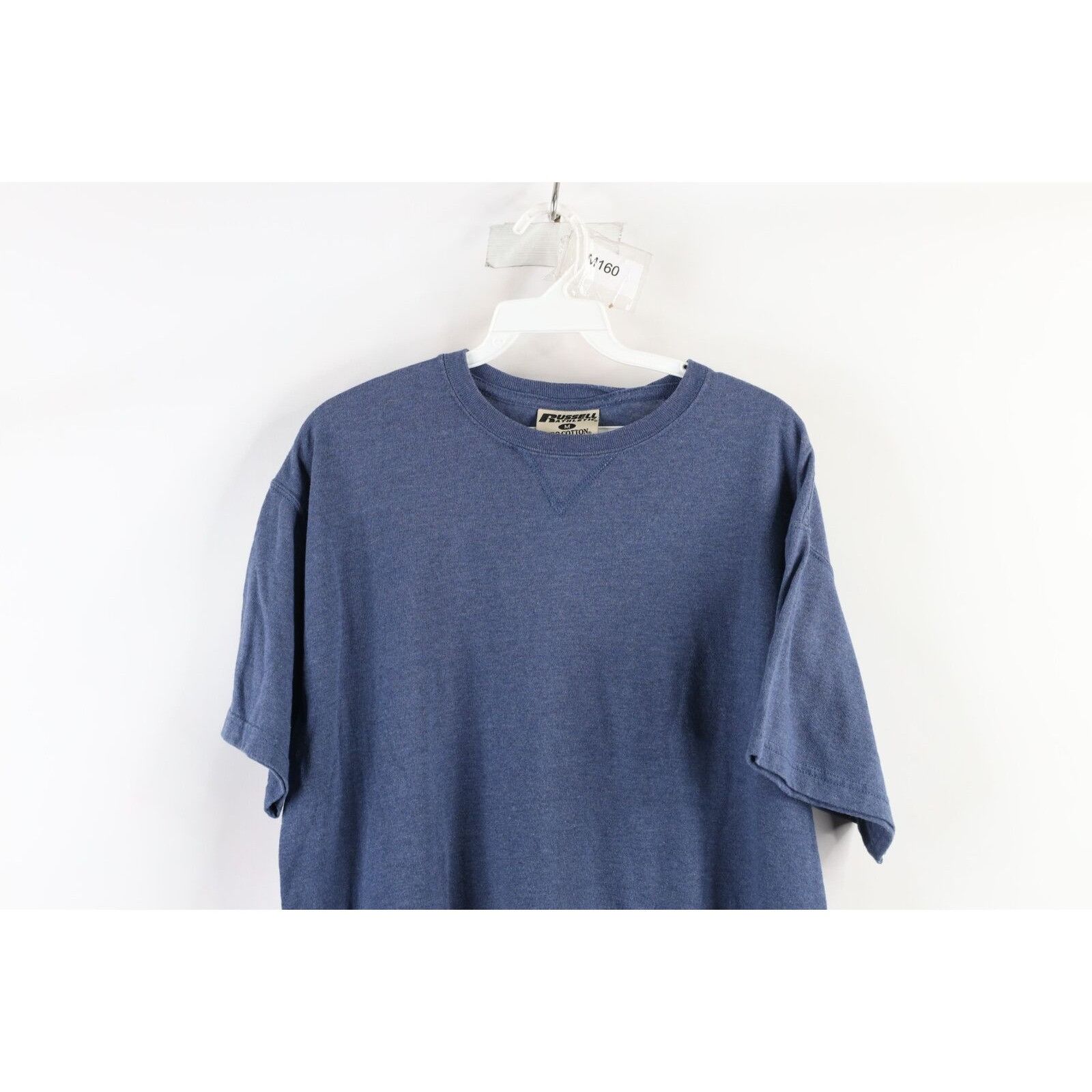 Russell Athletic × Vintage Vintage Russell Athletic Faded Blank T-Shirt Size US M / EU 48-50 / 2 - 2 Thumbnail