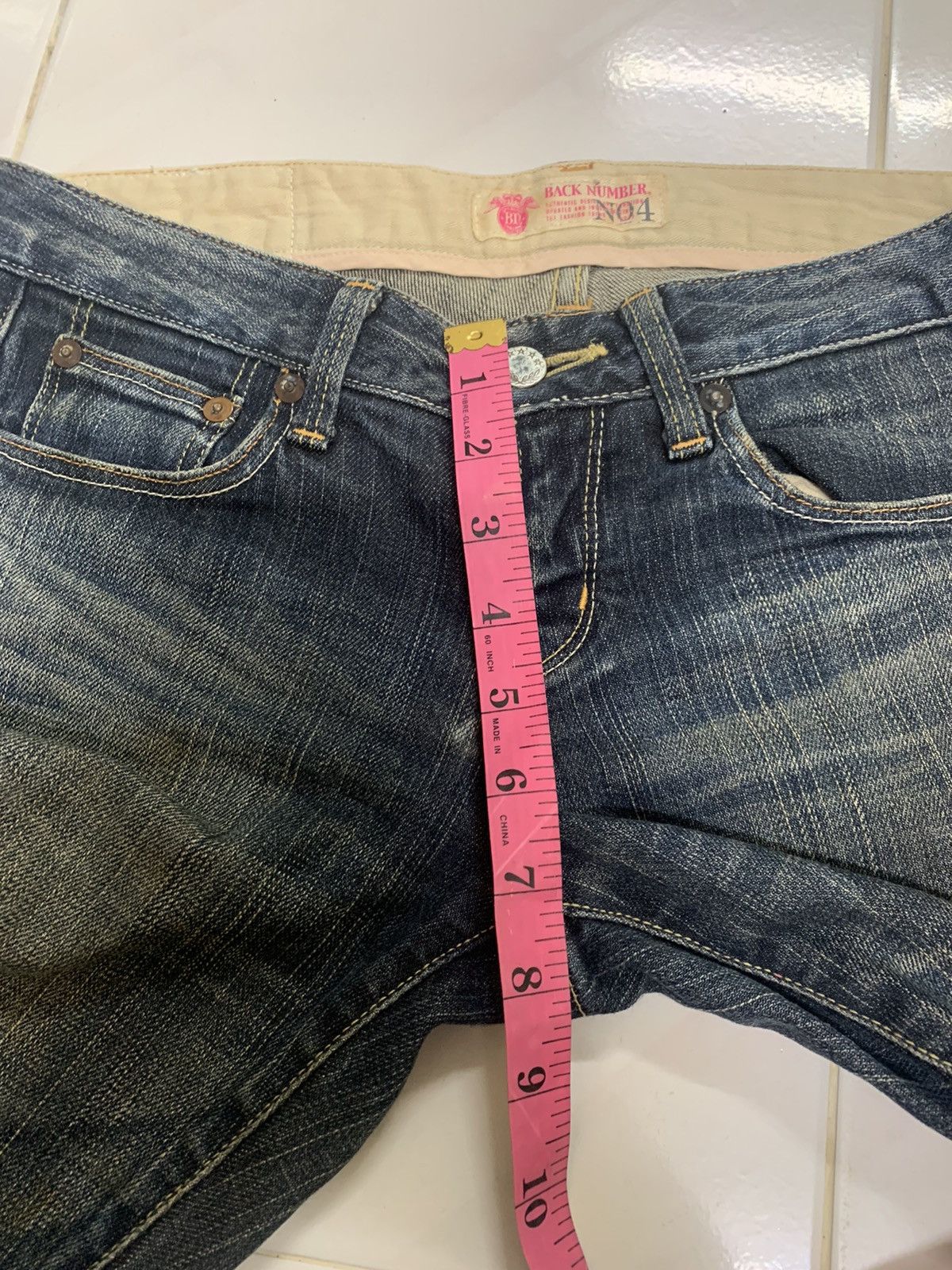 Japanese Brand flared back number japanese jeans like ifsixwasnine / lgb Size 29" - 19 Thumbnail