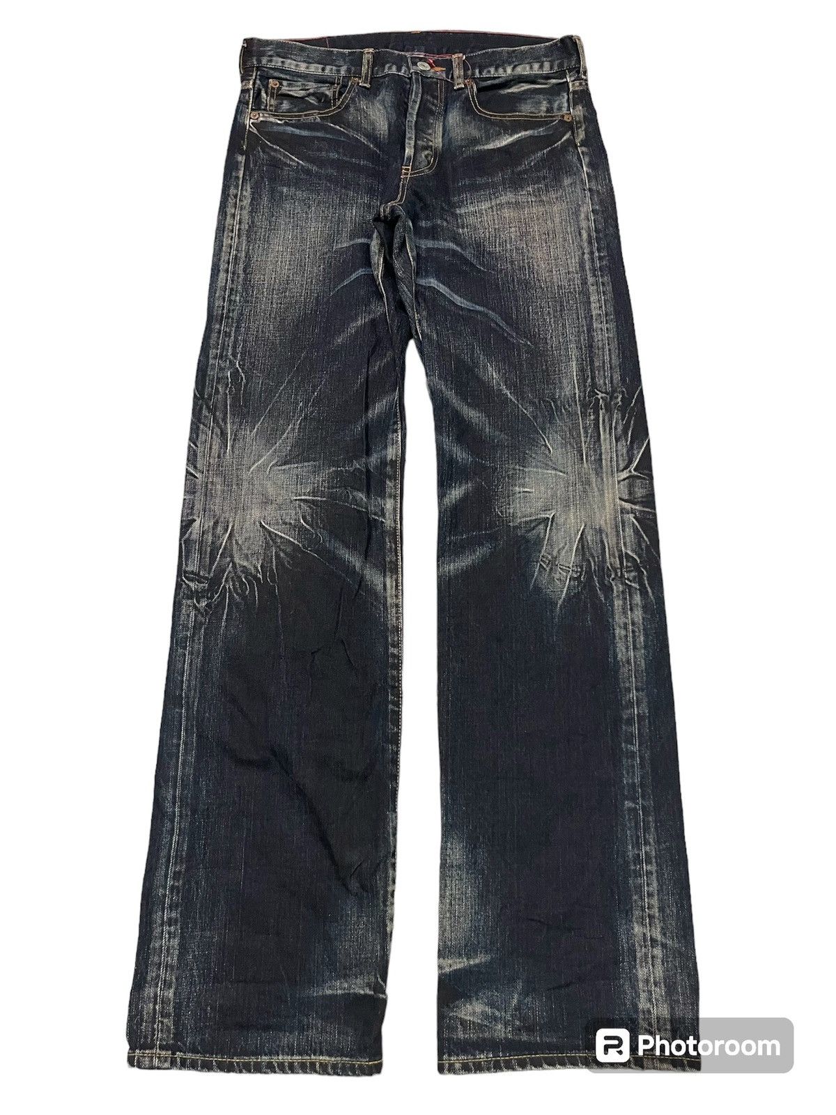 If Six Was Nine Y2K JAPANESE BRAND SOUL OF FREEDOM DENIM RARE DESIGN Size US 32 / EU 48 - 1 Thumbnail