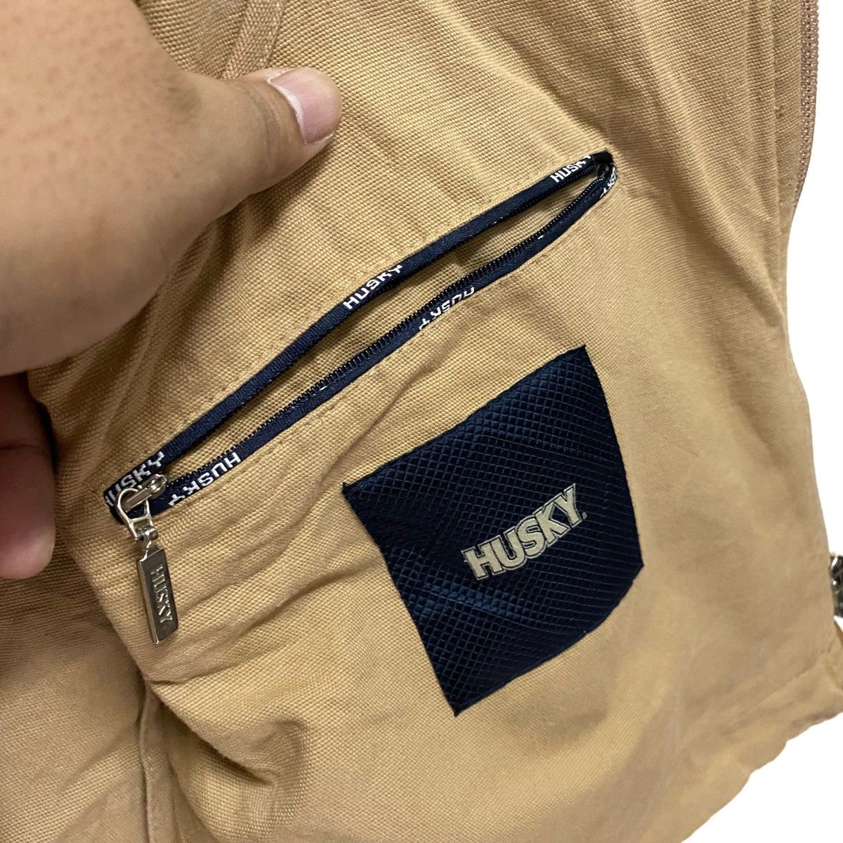 Vintage Vintage HUSKY Chore Zipper LAMPO Leather Monogram taly Size US M / EU 48-50 / 2 - 14 Thumbnail