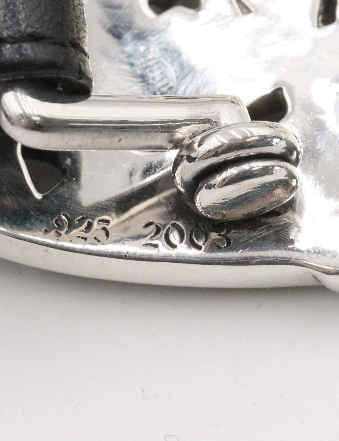 Chrome Hearts Chrome Hearts Cemetery Cross Belt in Silver - 34 Size 34 - 10 Thumbnail