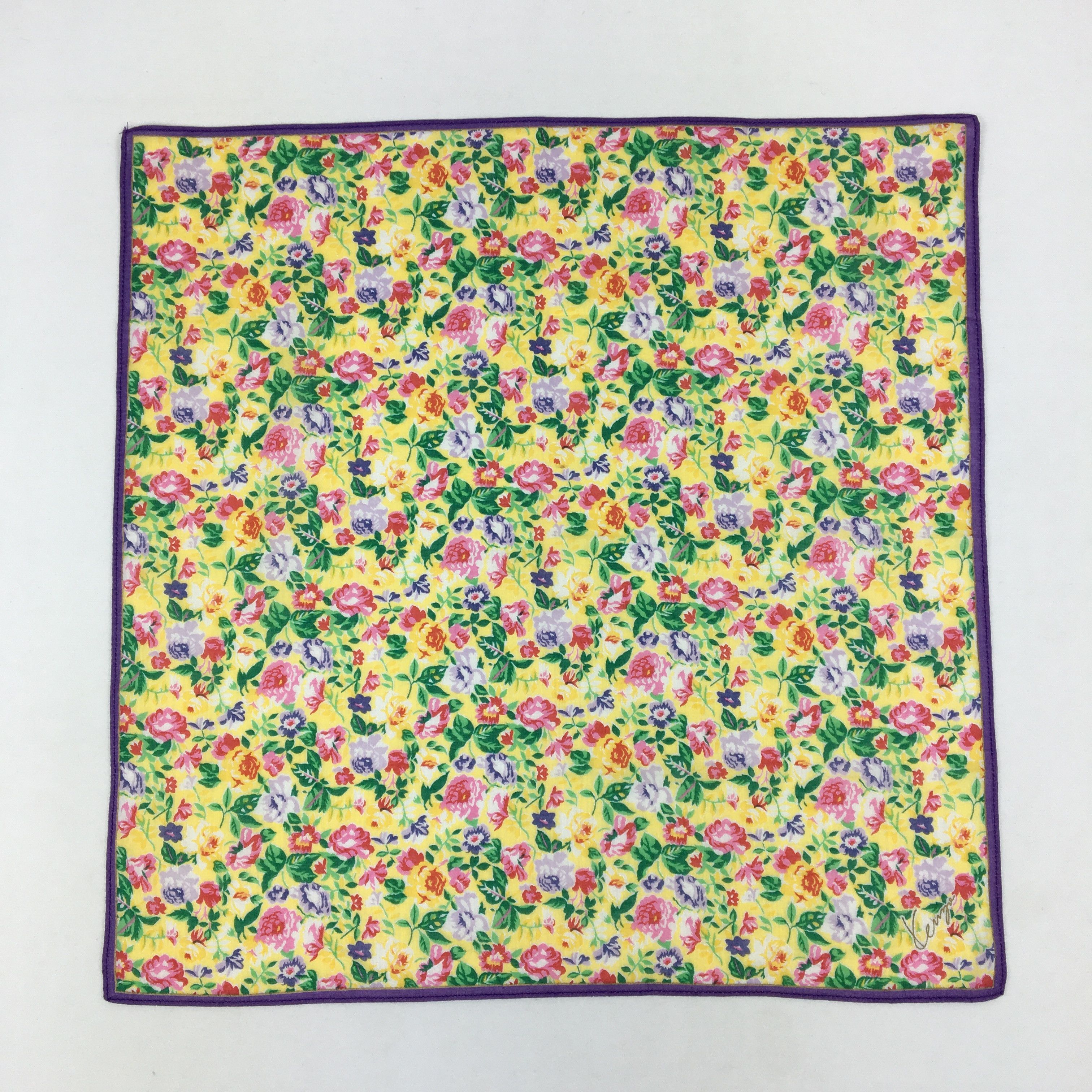 Kenzo Vintage 90s Kenzo Paris Handkerchief Bandana Pocket Square Size ONE SIZE - 2 Thumbnail