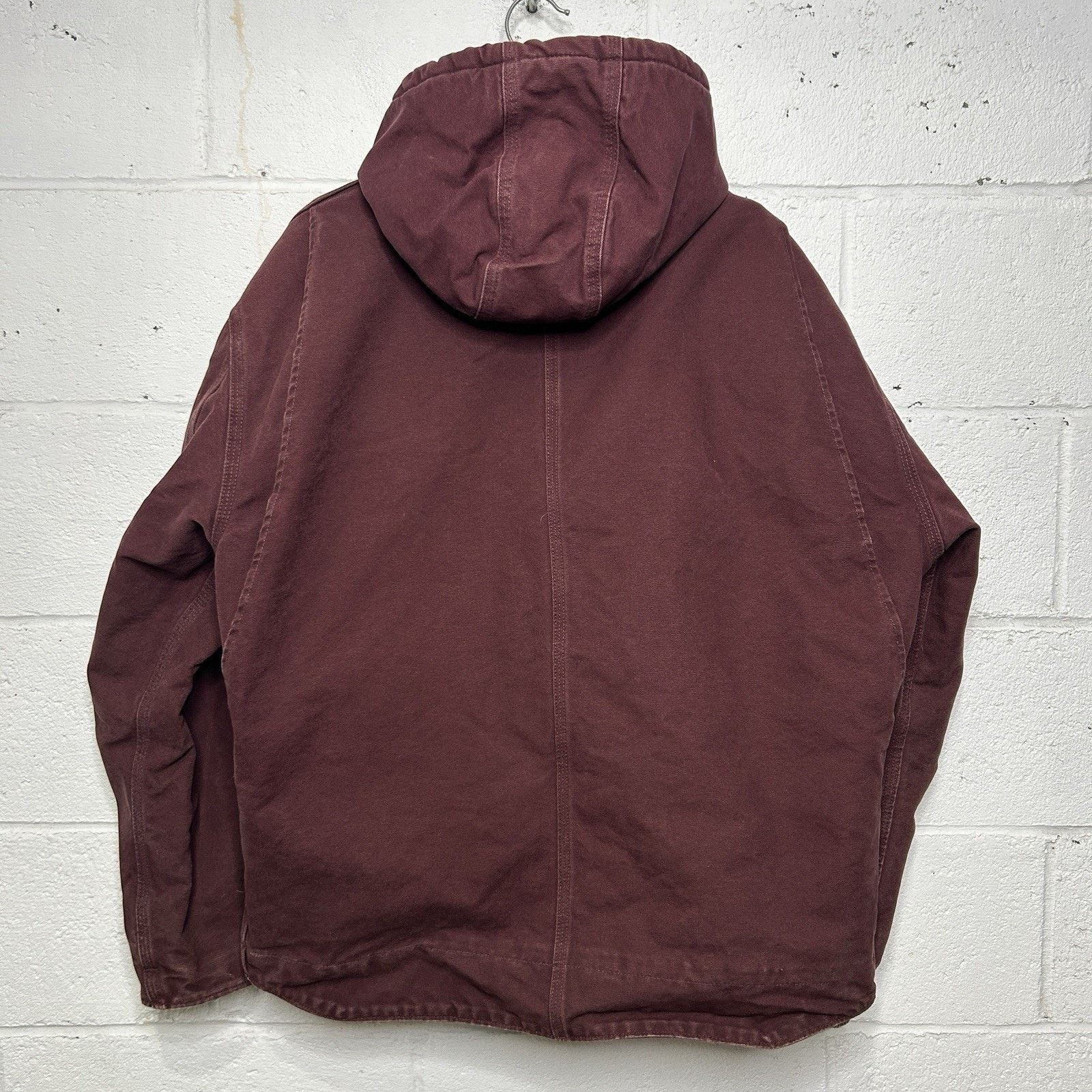 Carhartt Carhartt Sherpa-Lined Hooded Detroit Jacket “Port Heather” Size US XL / EU 56 / 4 - 2 Thumbnail