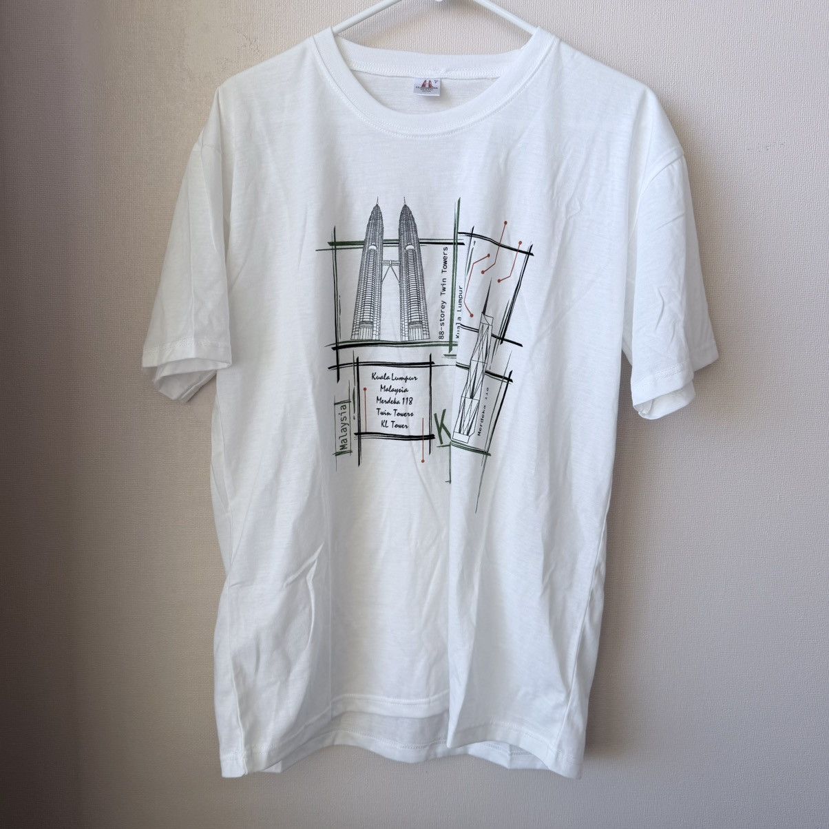 Other Classic Asia KL Kuala Lumpur Graphic Tee White Size F Size US L / EU 52-54 / 3 - 2 Thumbnail