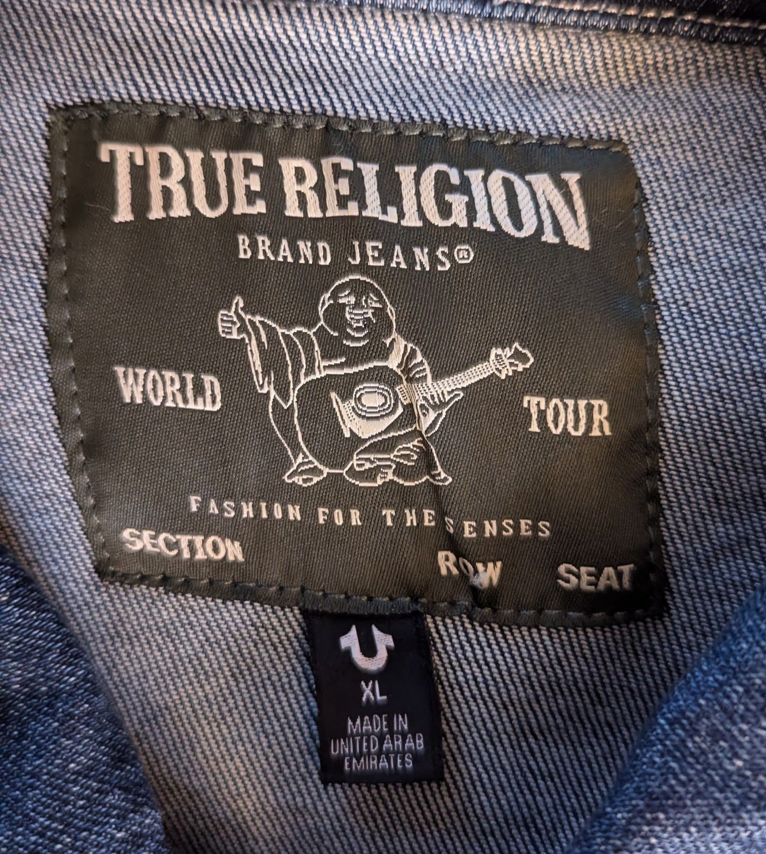 True Religion Denim Stretch Jacket Size US XL / EU 56 / 4 - 3 Thumbnail